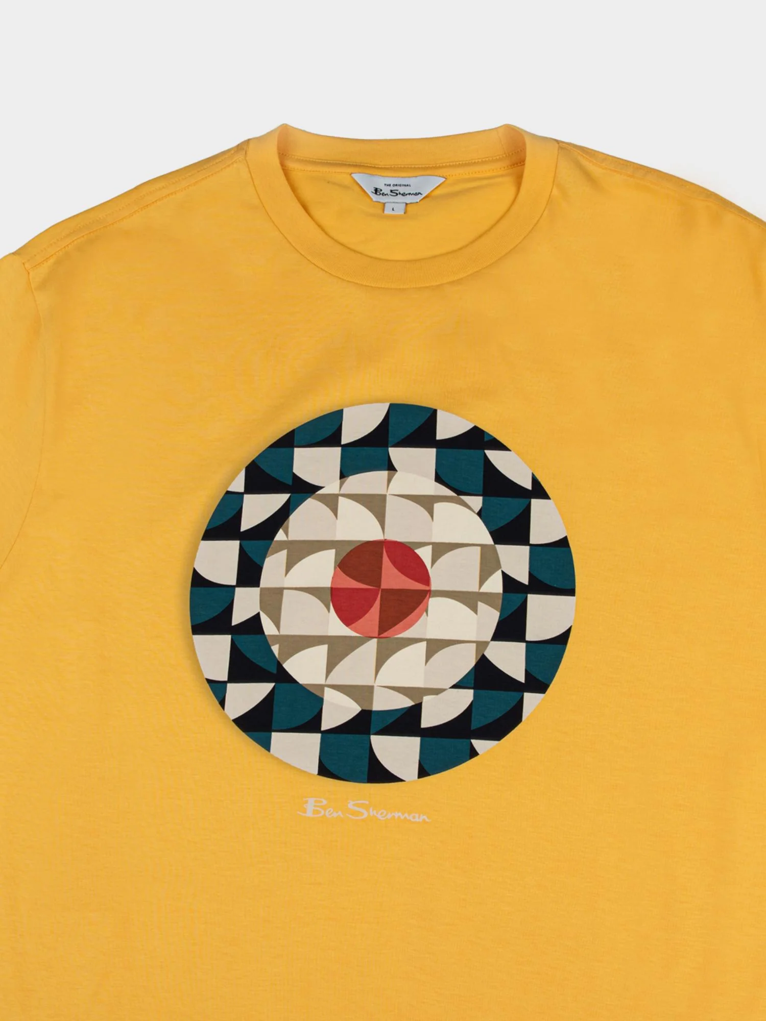 Geo Target Tee - Banana - Image 6