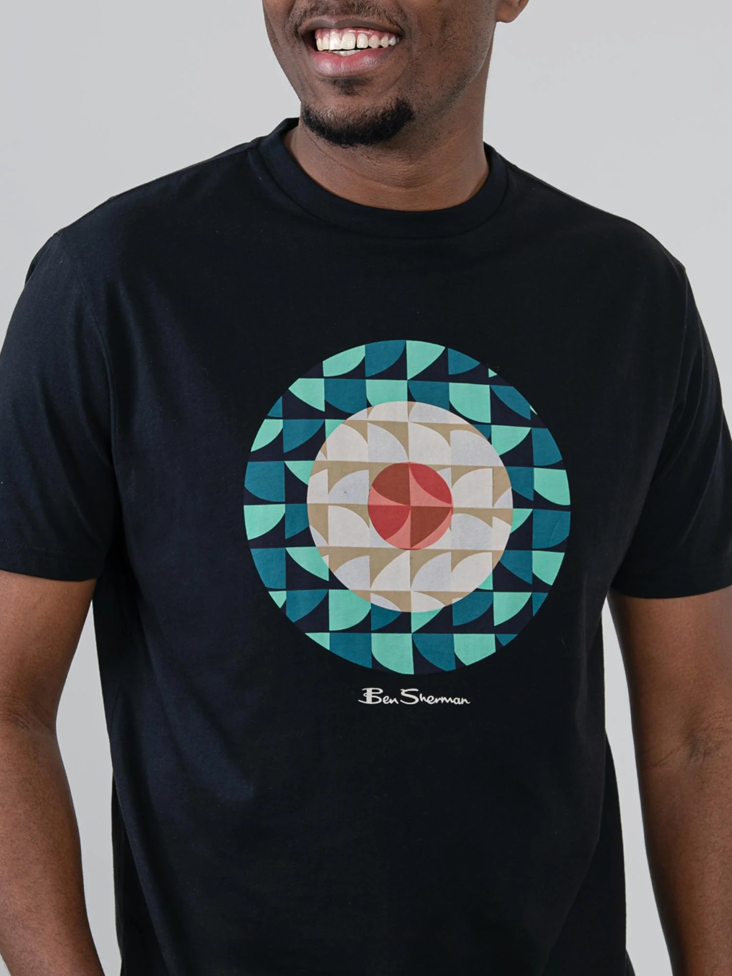 Geo Target Tee - Black - Image 2