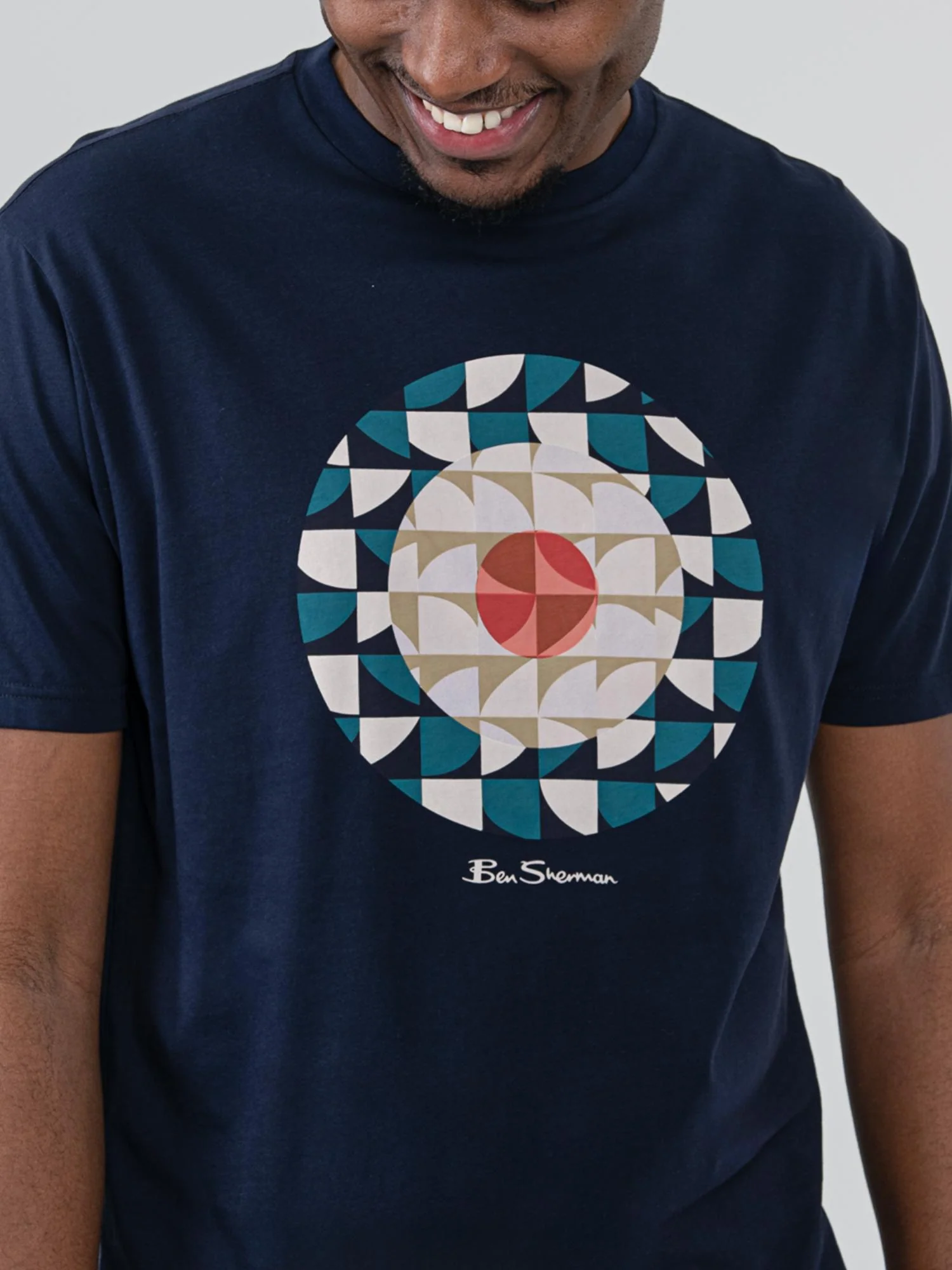 Geo Target Tee - Navy - Image 2