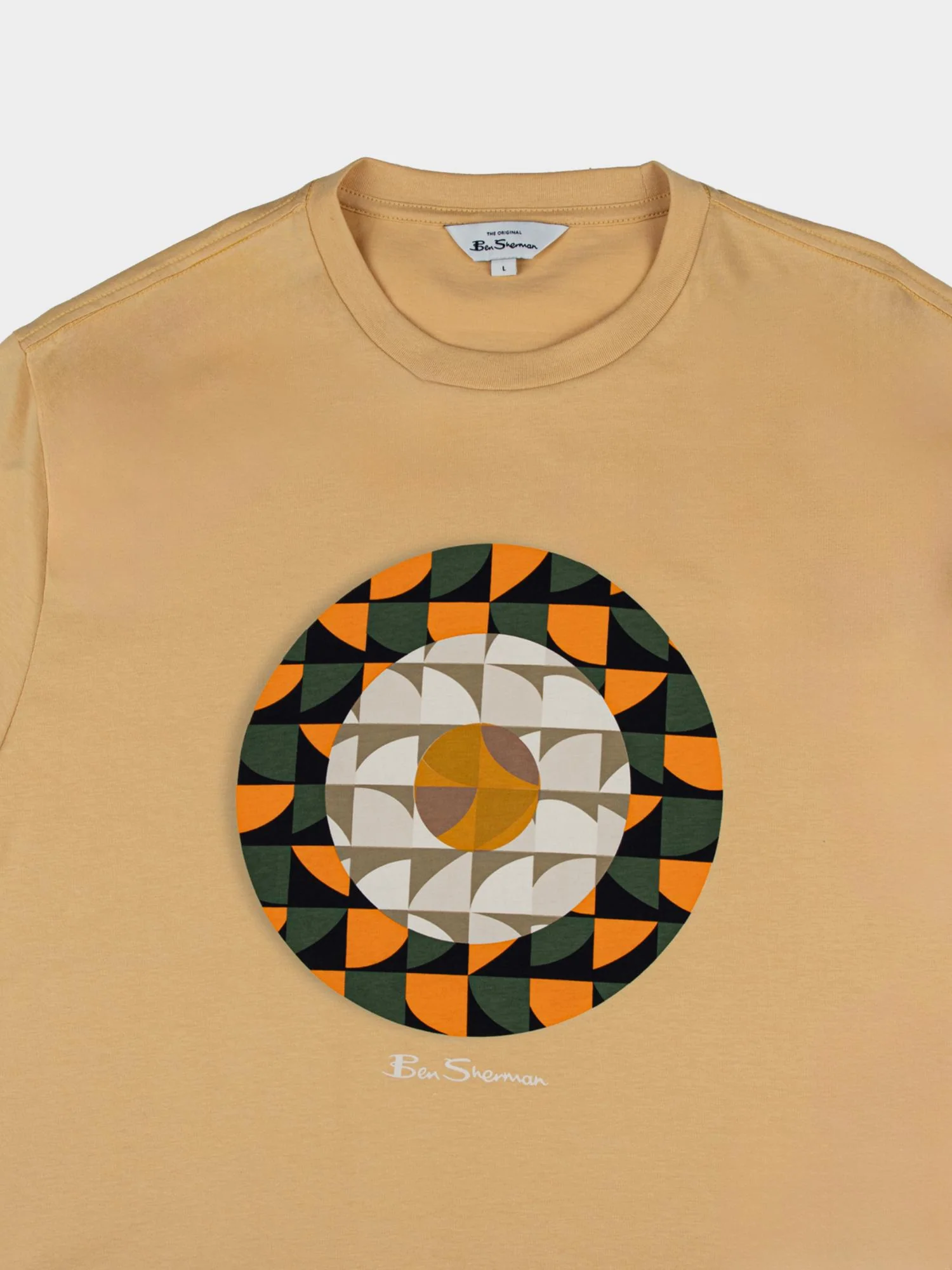 Geo Target Tee - New Wheat - Image 5