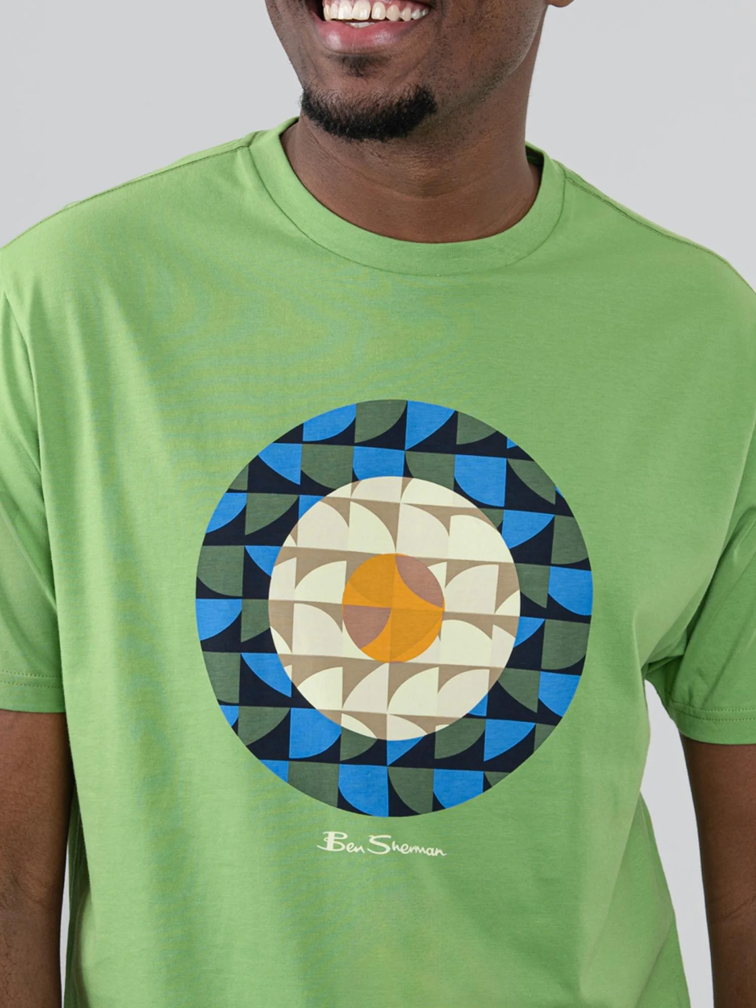 Geo Target Tee - Piquant Green - Image 2