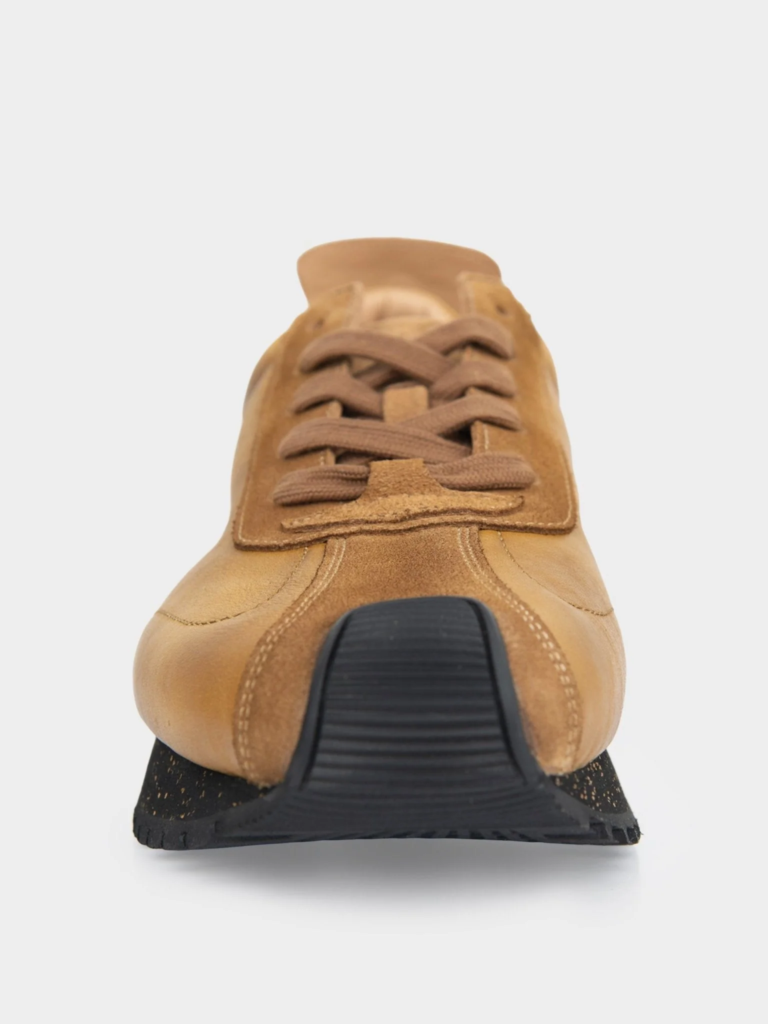 HENRY LEATHER SUEDE LACE UP - Mustard - Image 5