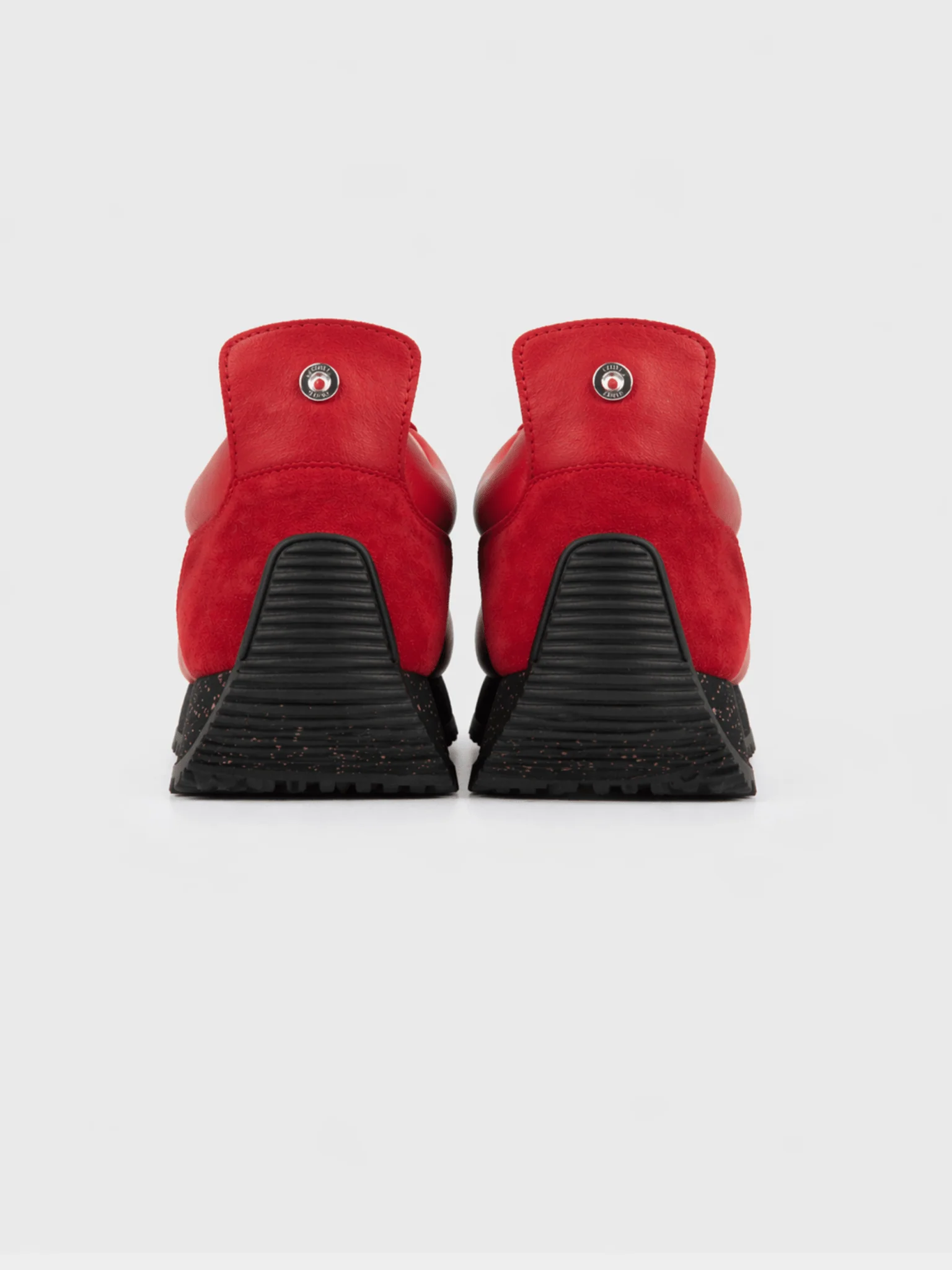 HENRY LEATHER SUEDE LACE UP - Red - Image 4