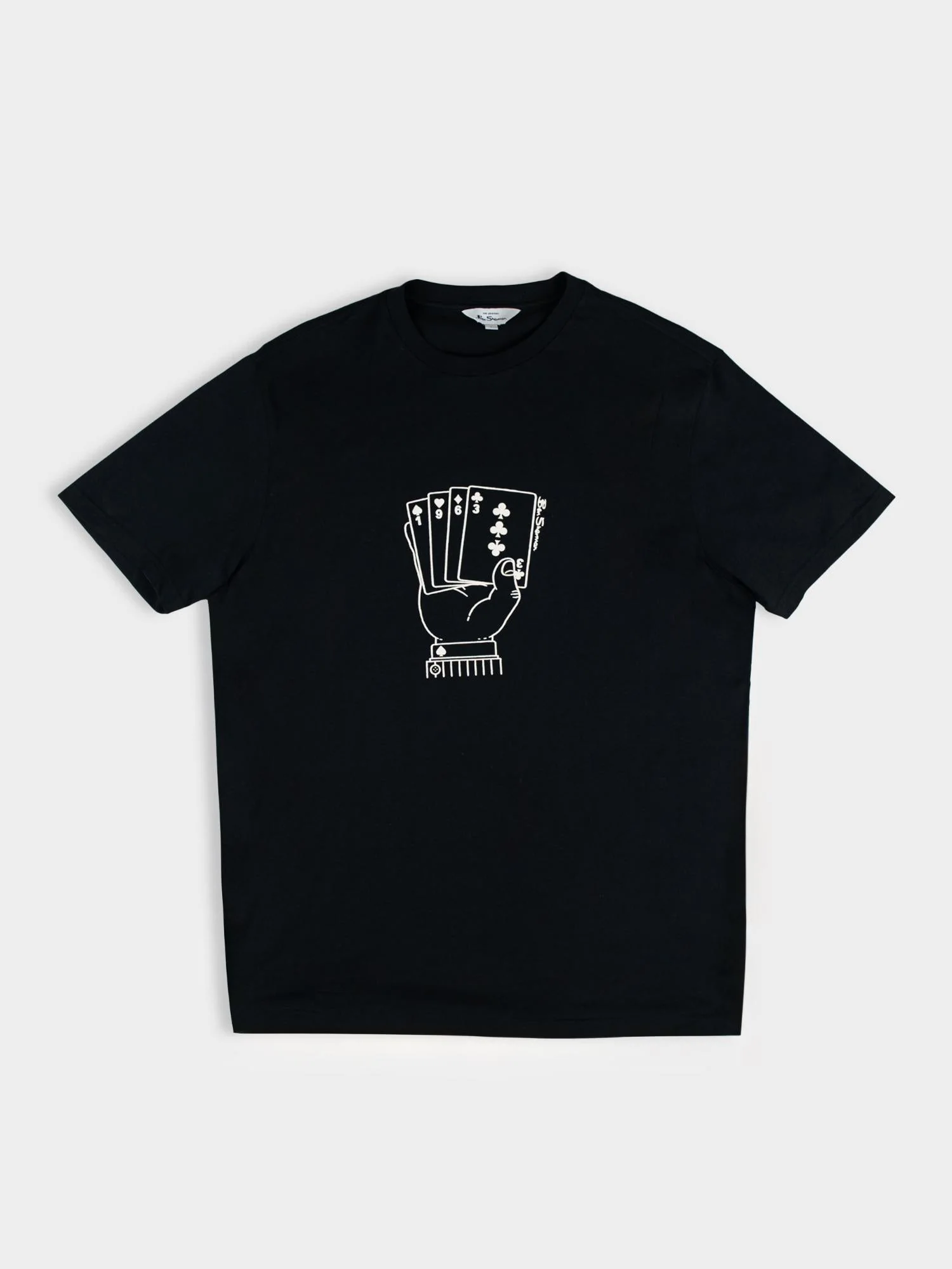 Hidden Ace Tee - Black - Image 5
