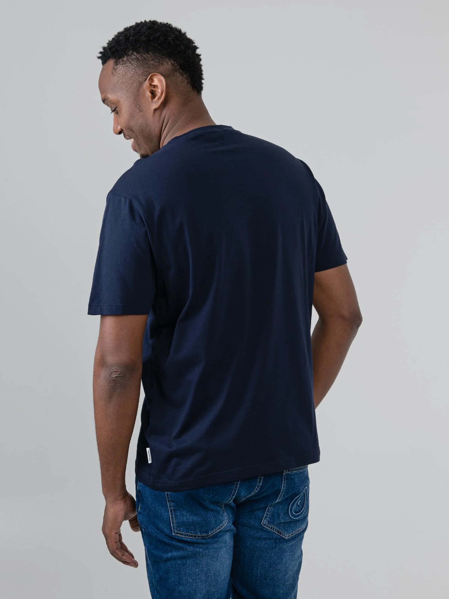 Hidden Ace Tee - Navy - Image 2
