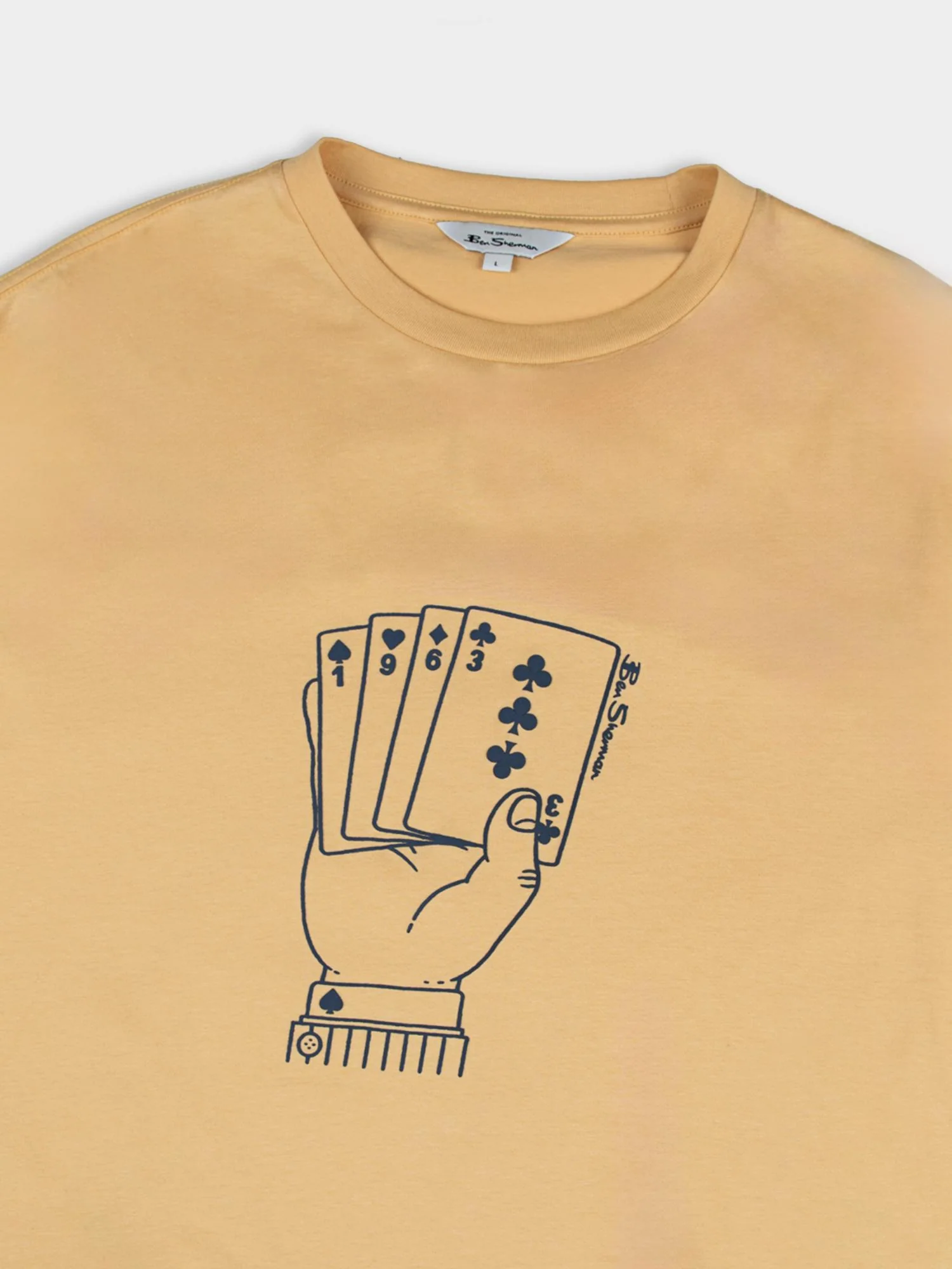 Hidden Ace Tee - New Wheat - Image 6