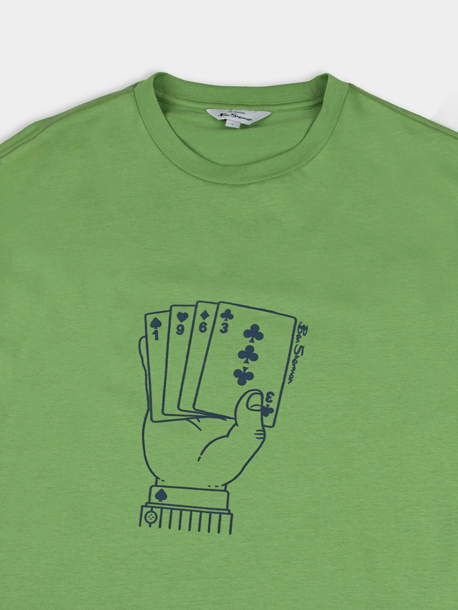 Hidden Ace Tee - Piquant Green - Image 5