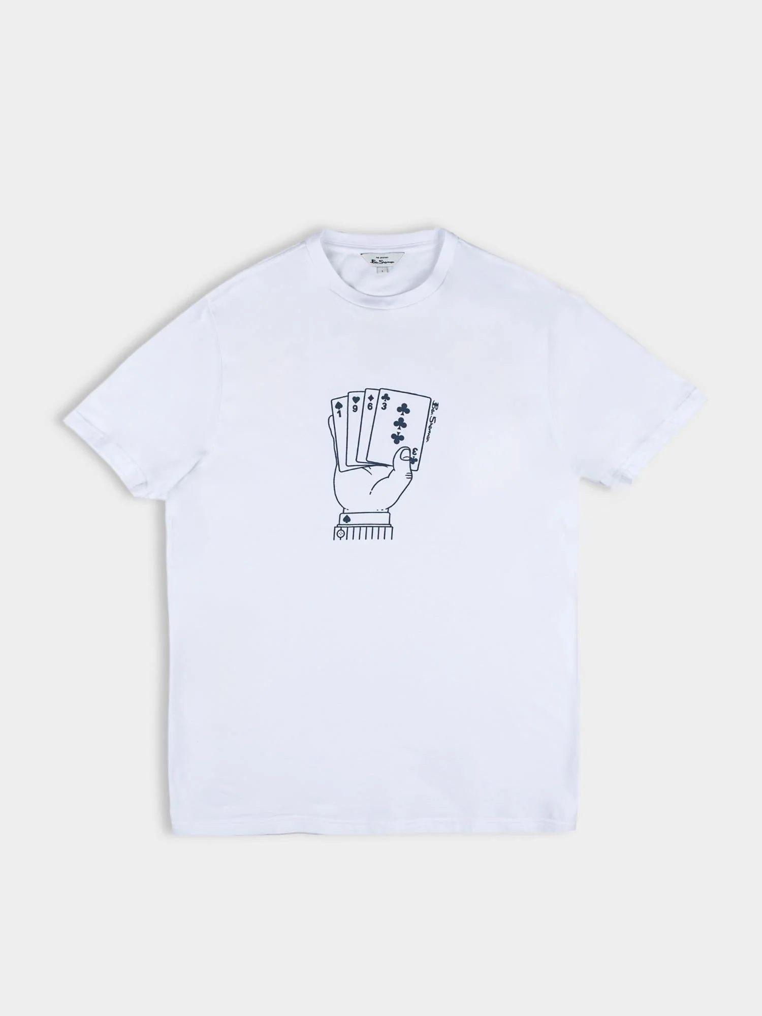 Hidden Ace Tee - White - Image 5