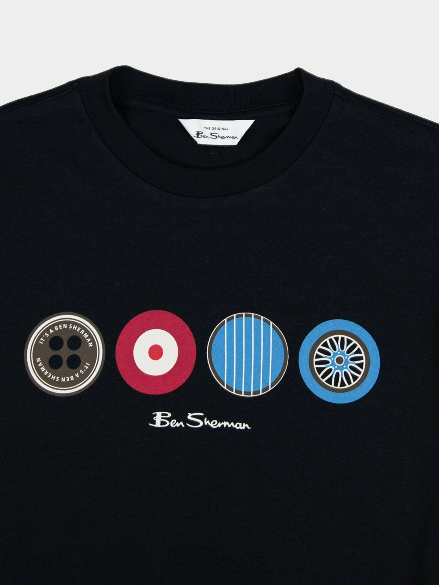 It's a Ben Sherman Tee - Black - Image 2