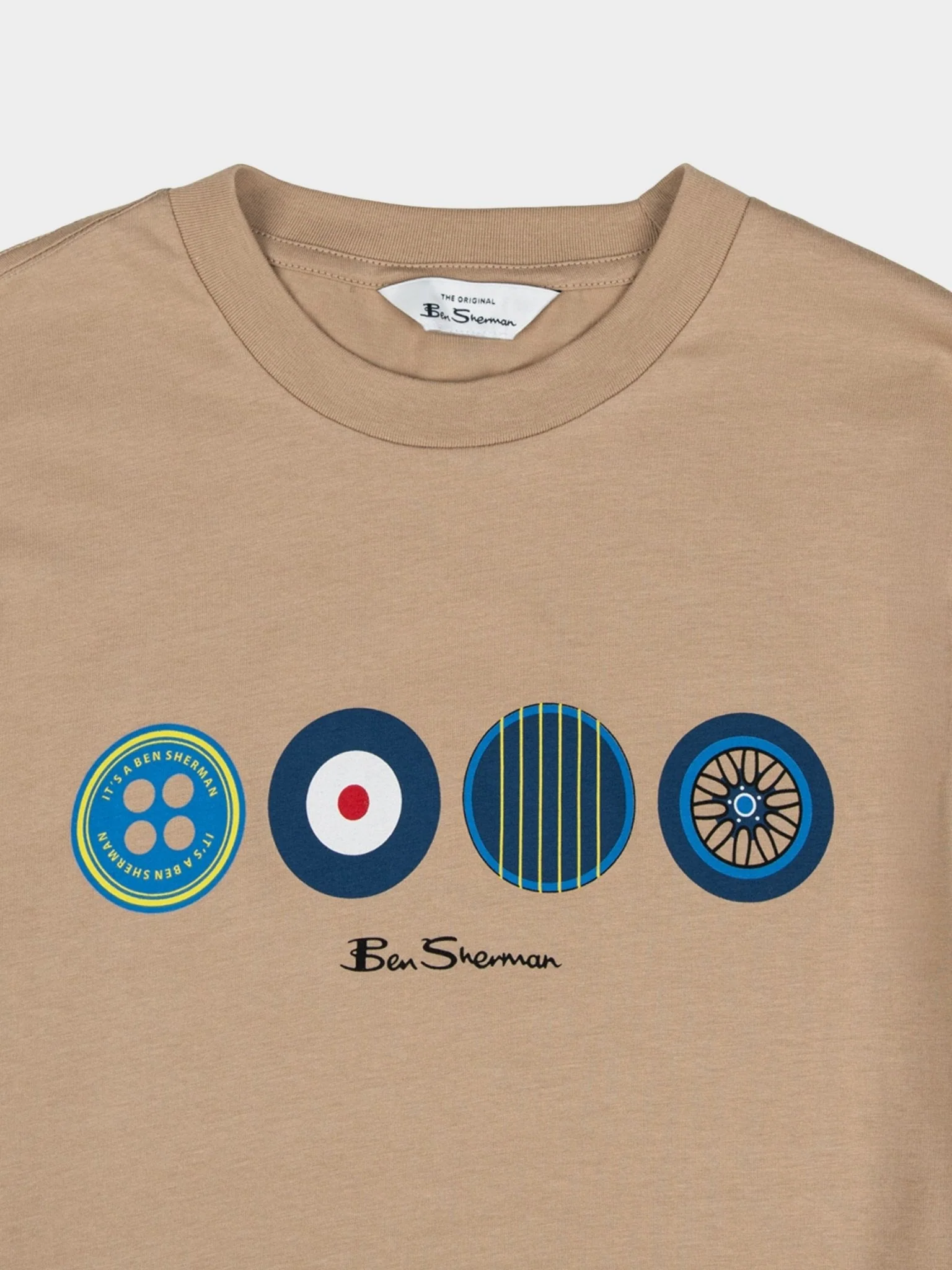 It's a Ben Sherman Tee - Cornstalk - Image 2