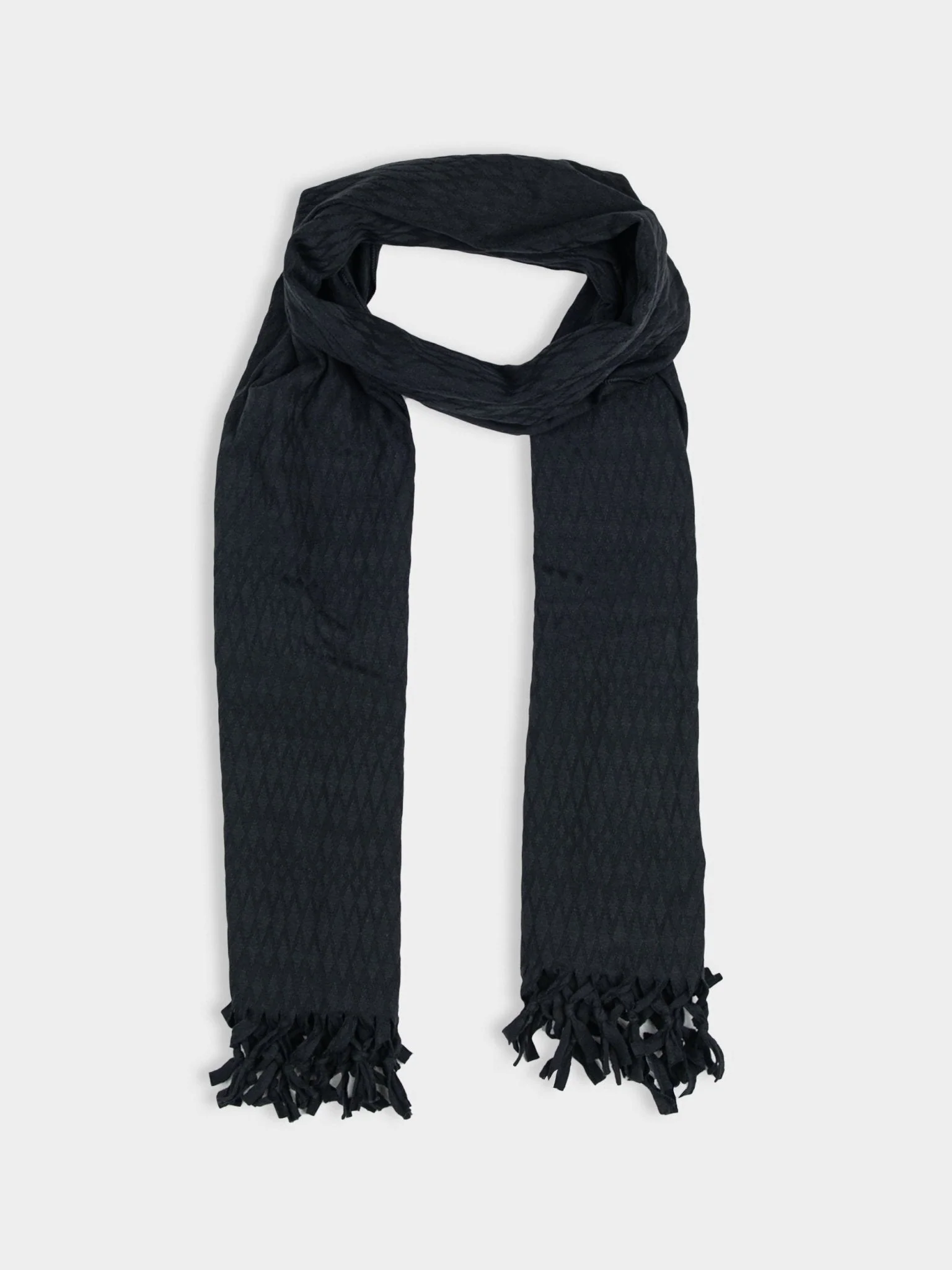 Knit scarf - Black