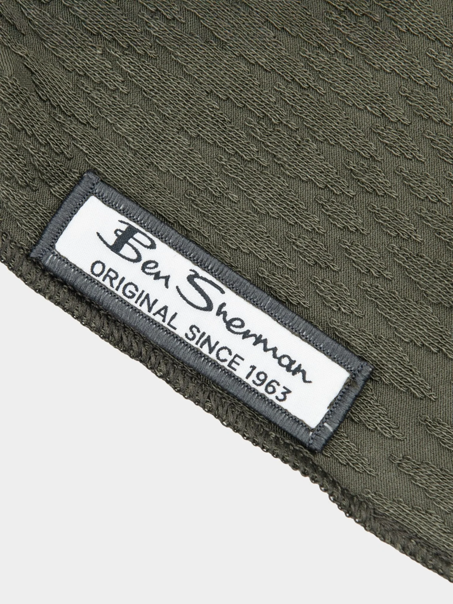 Knit scarf - Olive - Image 3