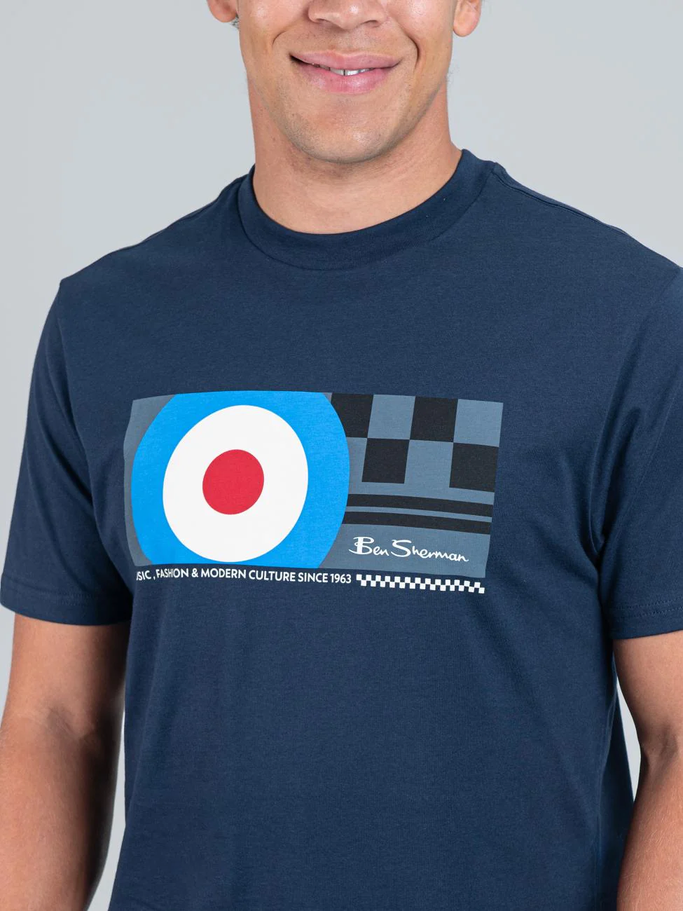 Knock Out Tee - Navy - Image 3