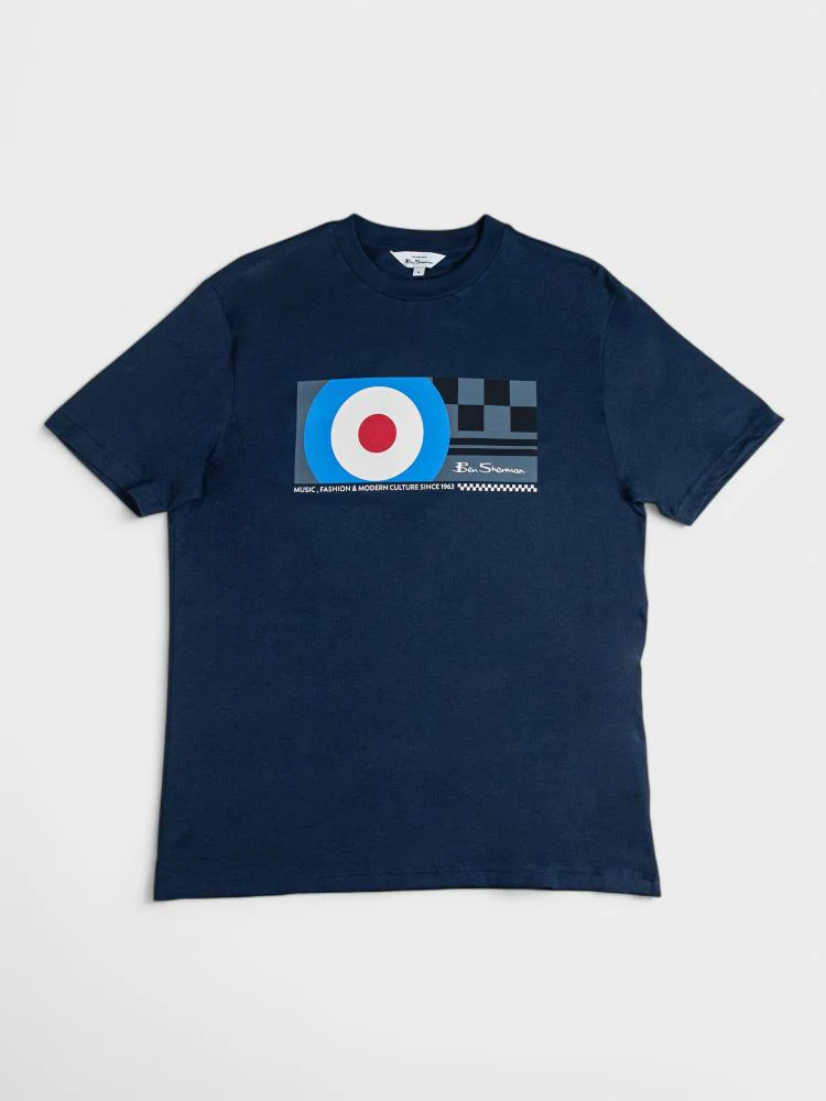 Knock Out Tee - Navy - Image 5