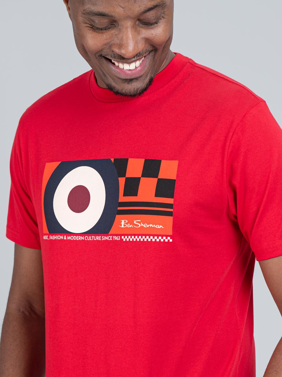 Knock Out Tee - Red - Image 3