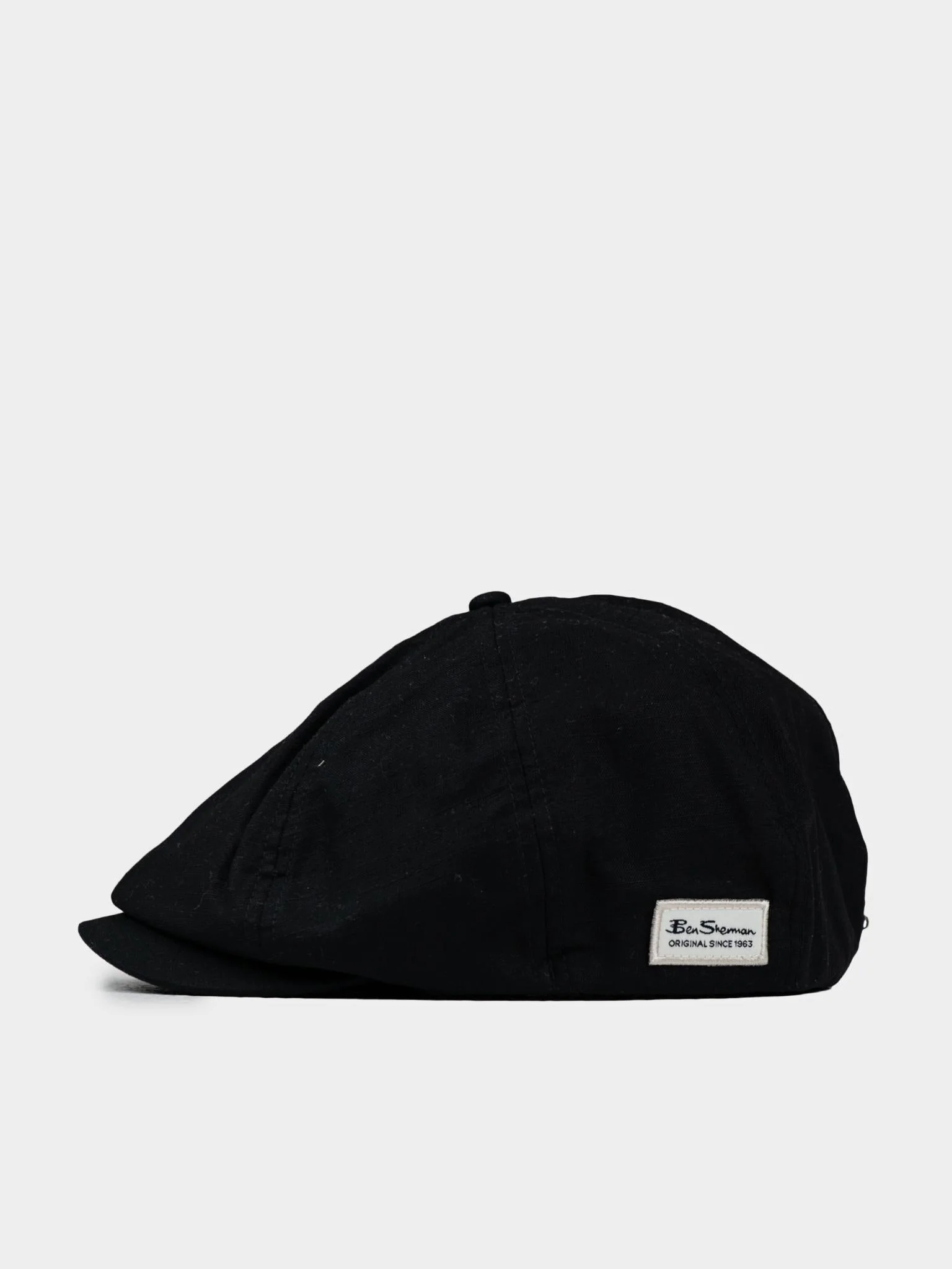 Linen Ivy hat - Black - Image 2
