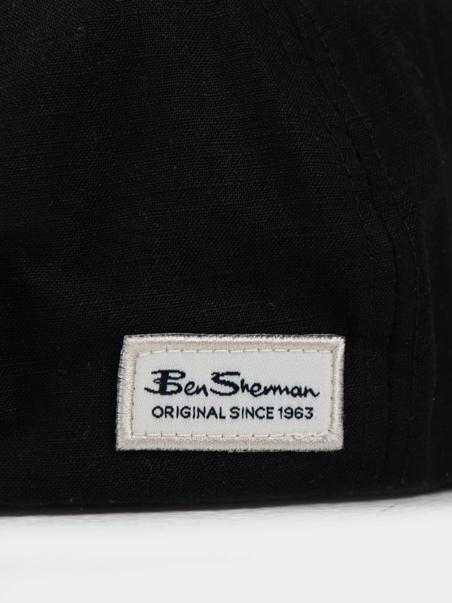 Linen Ivy hat - Black - Image 4