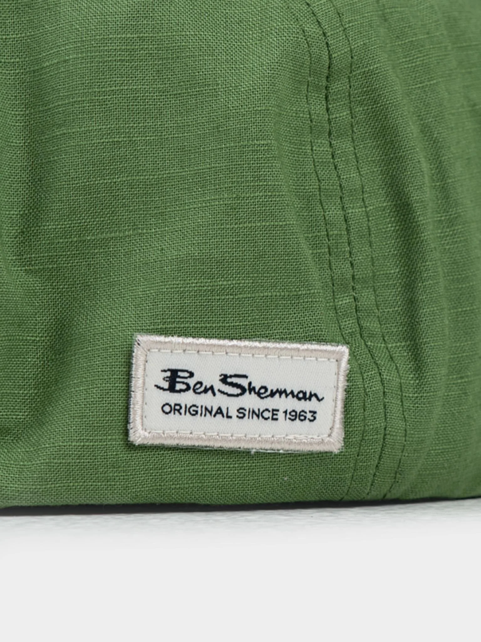 Linen Ivy hat - Jade Green - Image 4