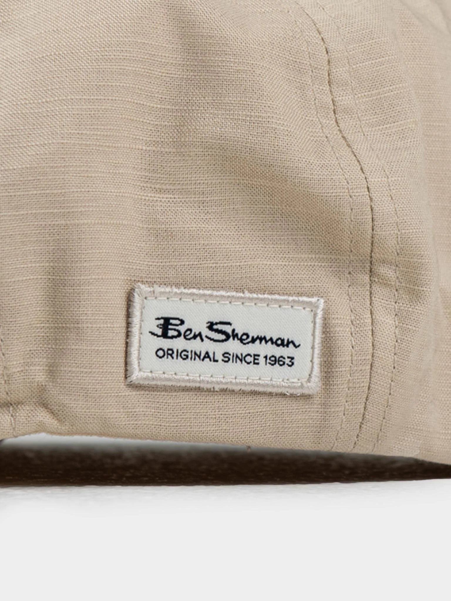 Linen Ivy Hat - Stone - Image 4