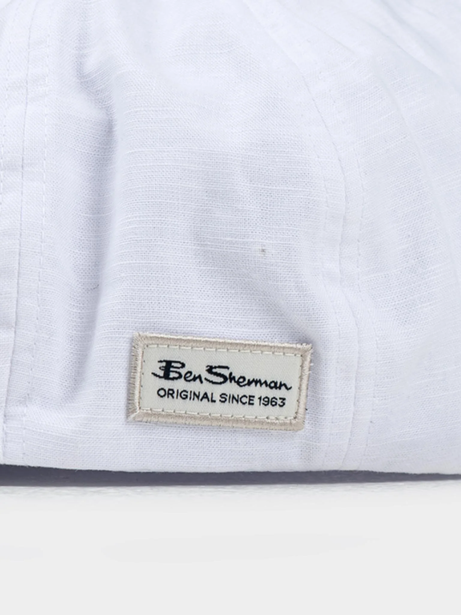 Linen Ivy hat - White - Image 4