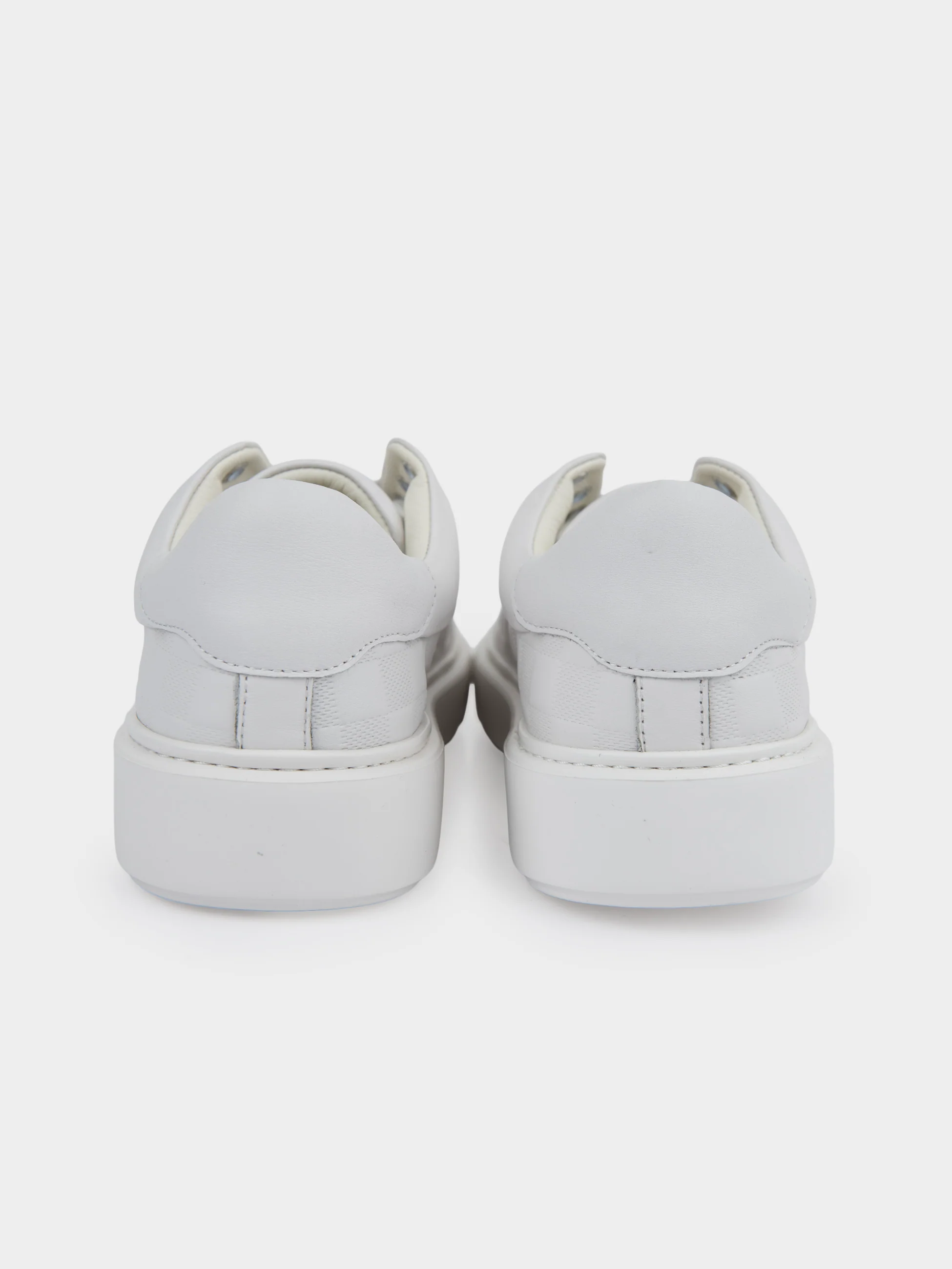 LOUIS LEATHER SNEAKER - WHITE - Image 5