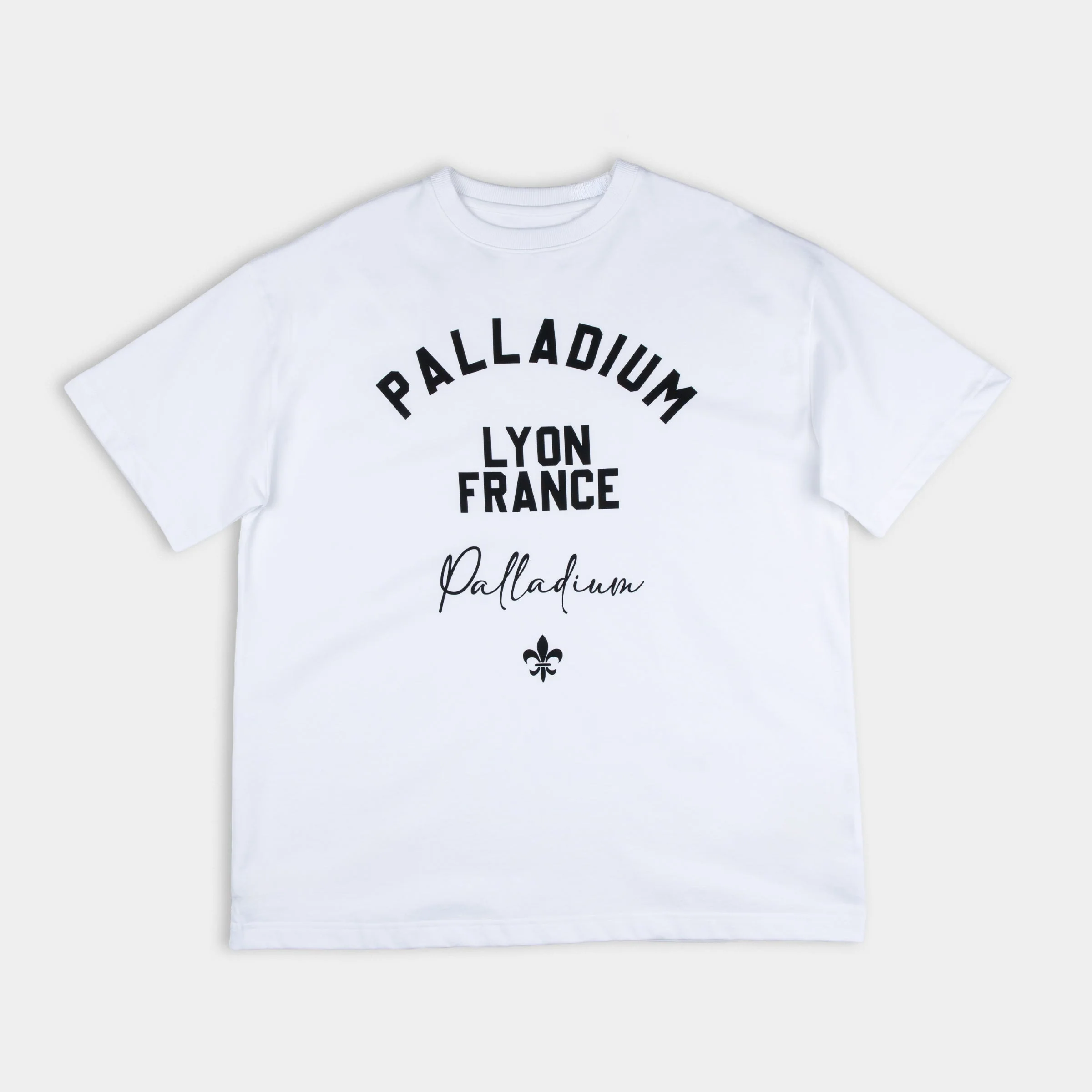 Lyon France Oversized Premium T-Shirt - White