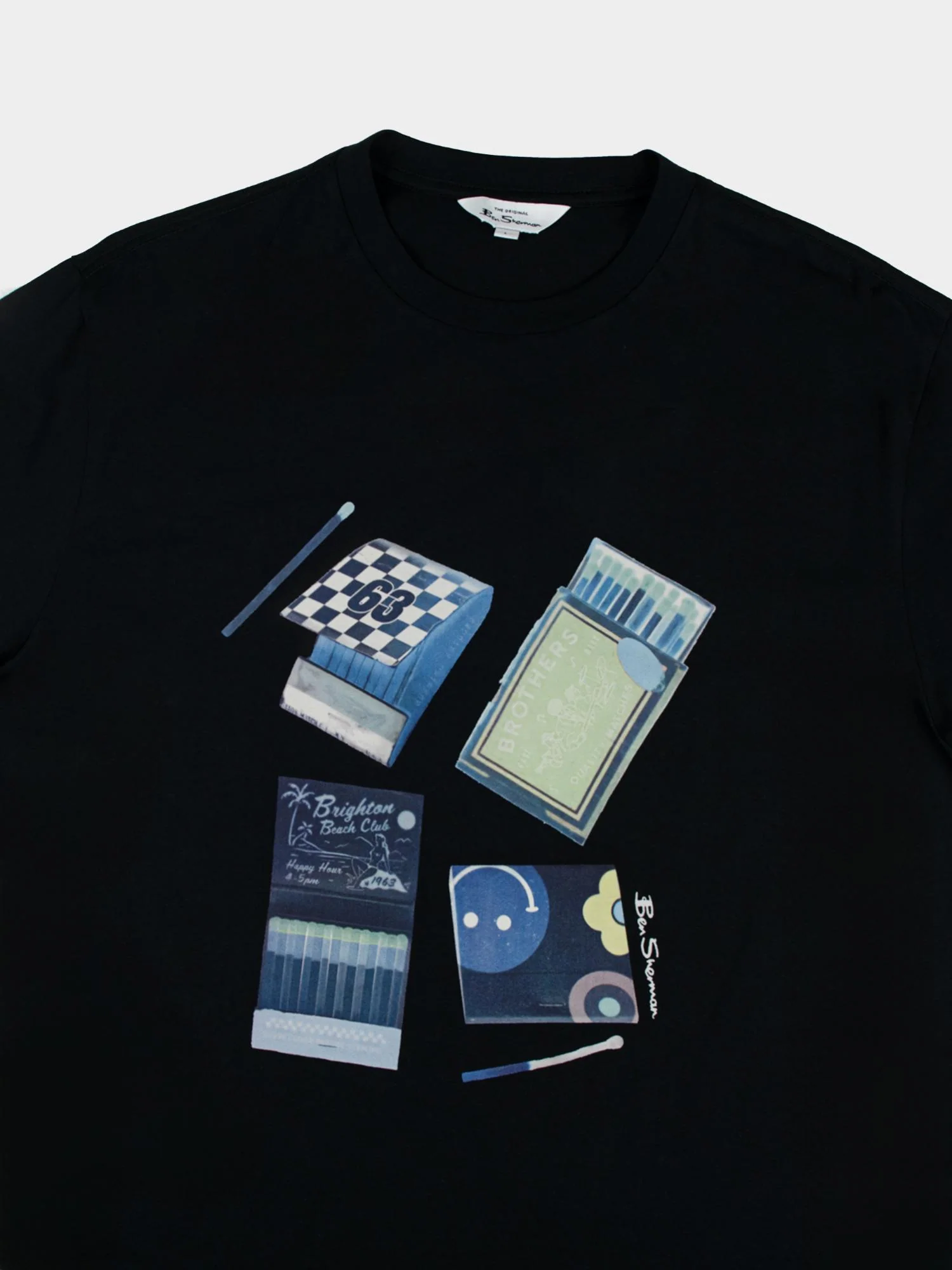 Match Box Tee - Black - Image 6