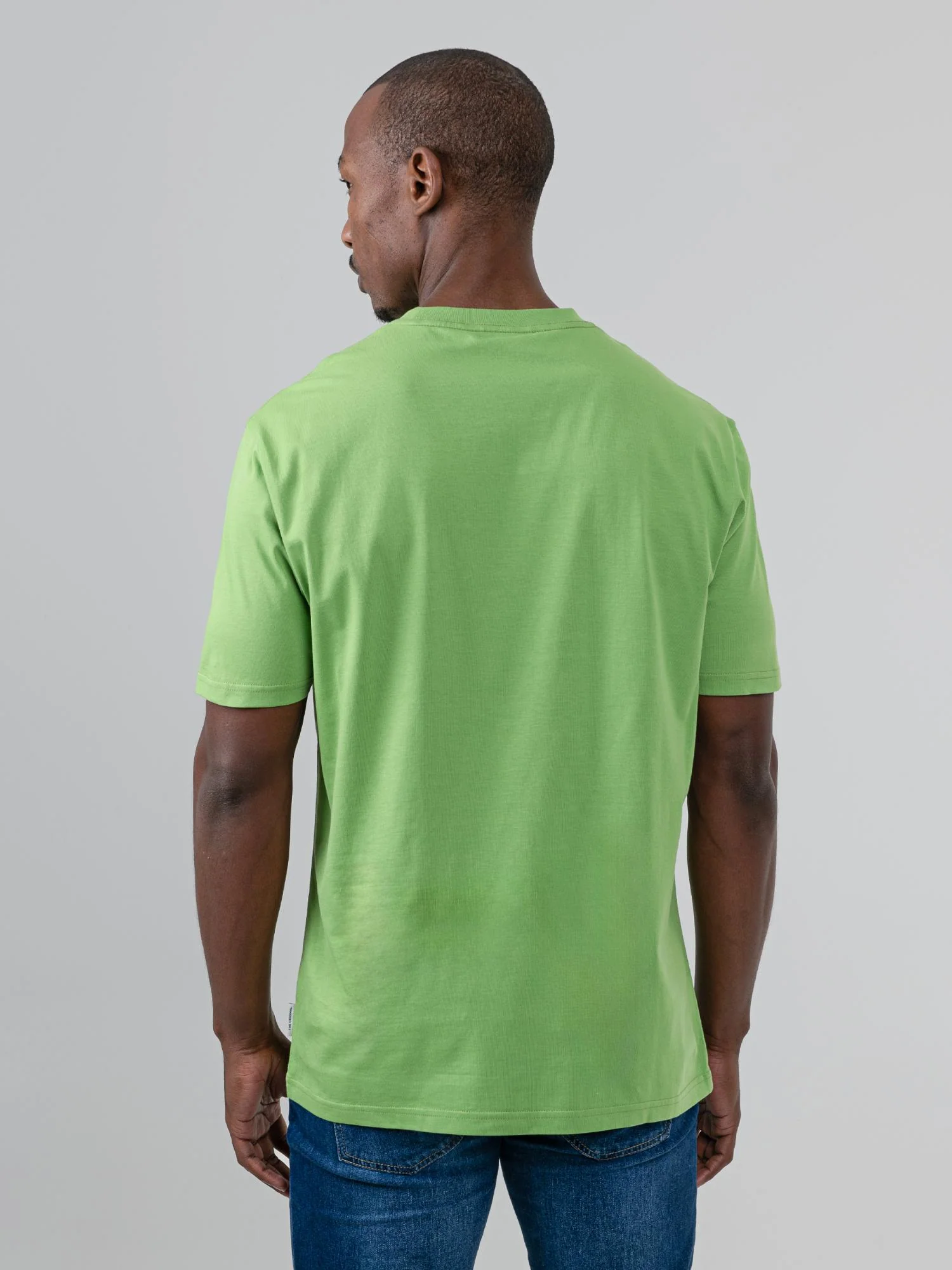 Typography Headphones Tee - Piquant Green - Image 3