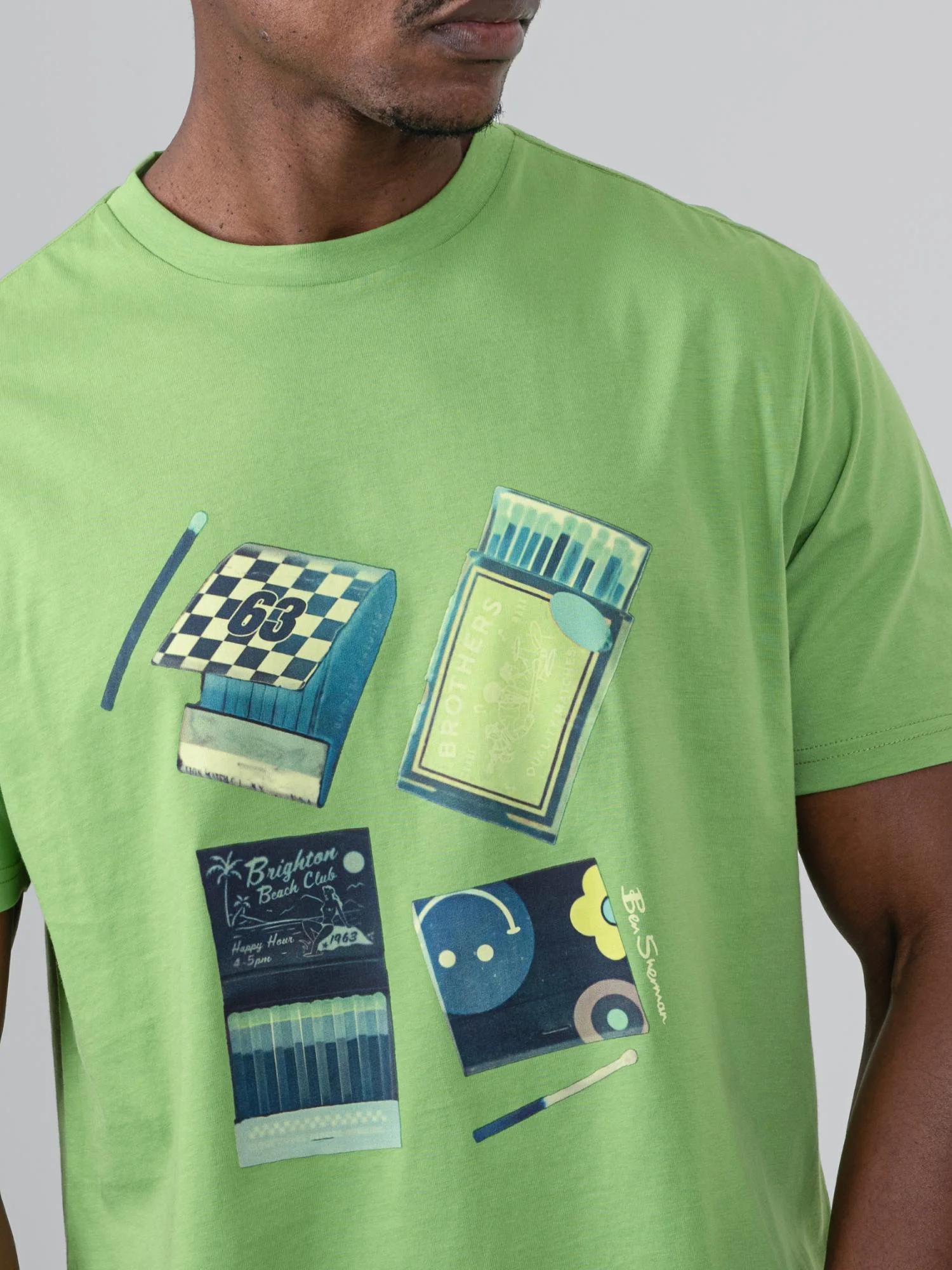 Match Box Tee - Piquant Green - Image 3
