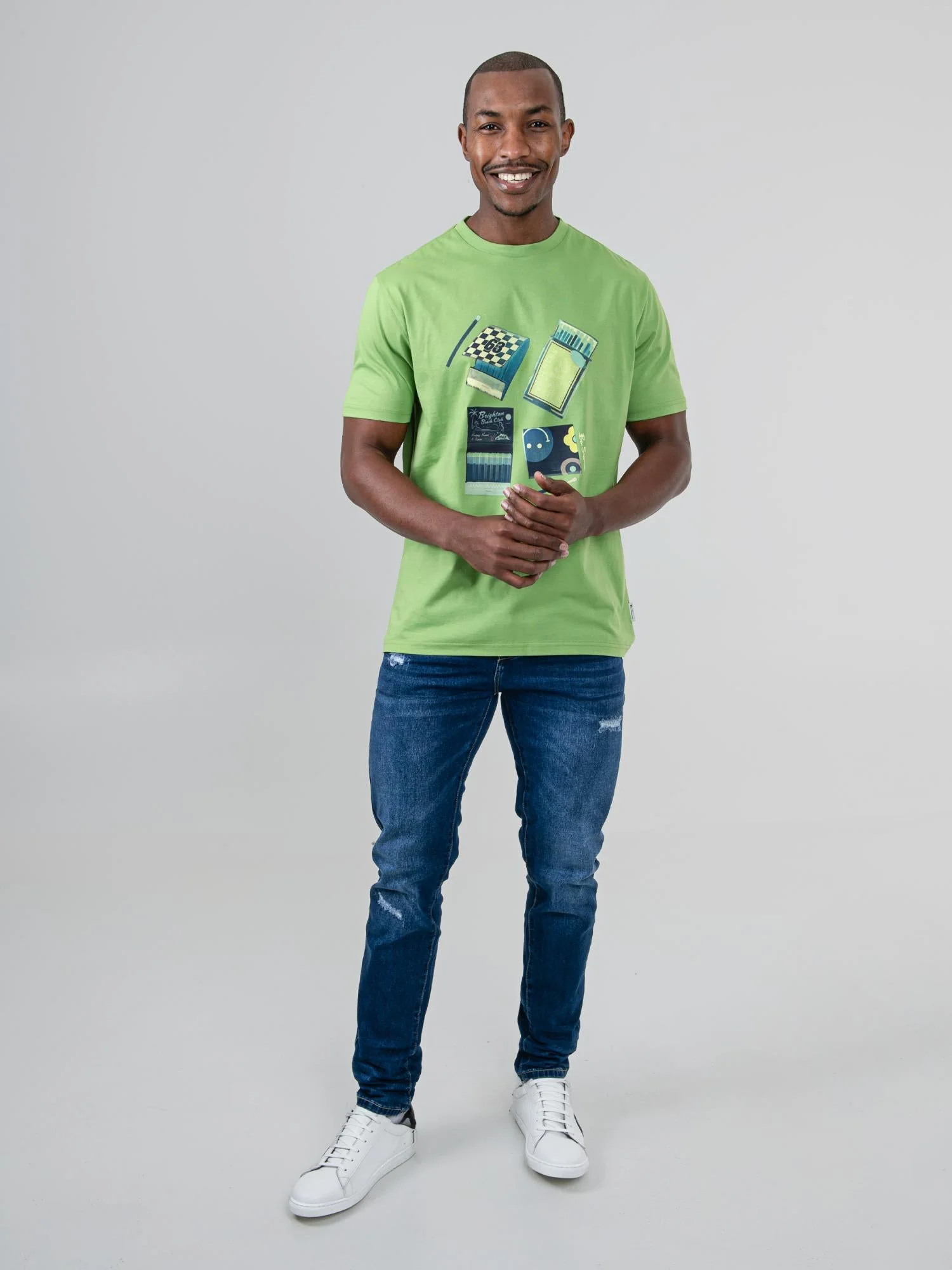 Match Box Tee - Piquant Green - Image 4