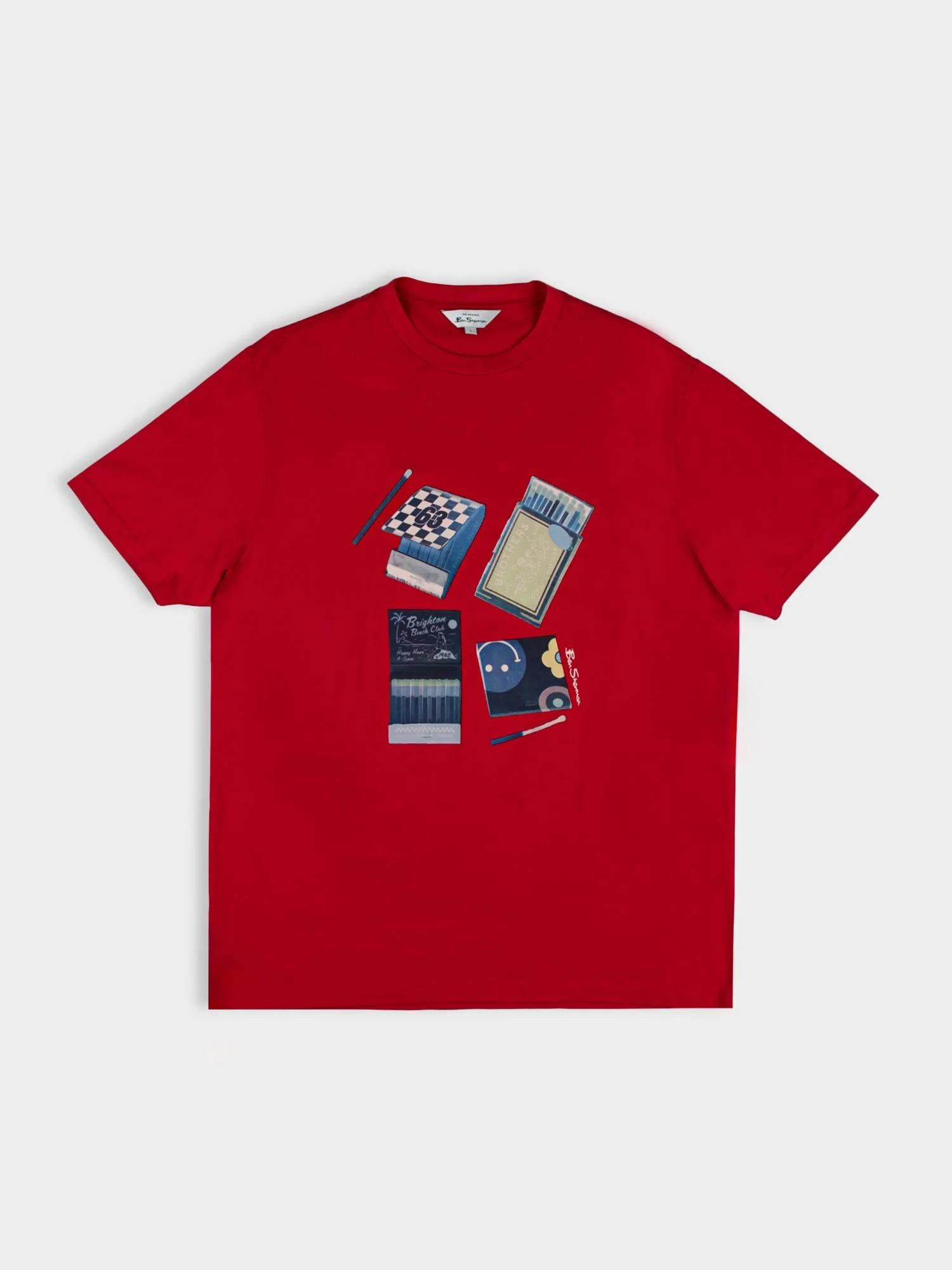 Match Box Tee - Red - Image 5