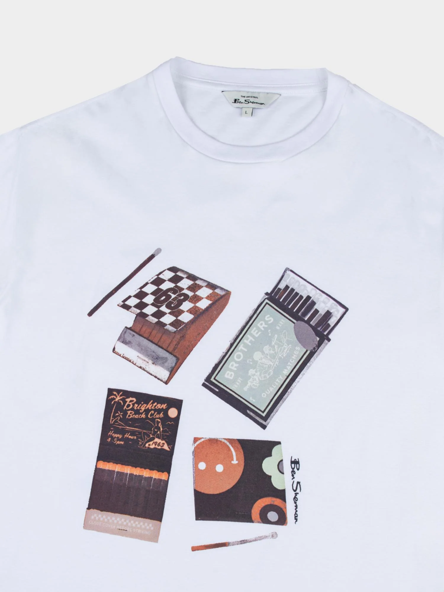 Match Box Tee - White - Image 6