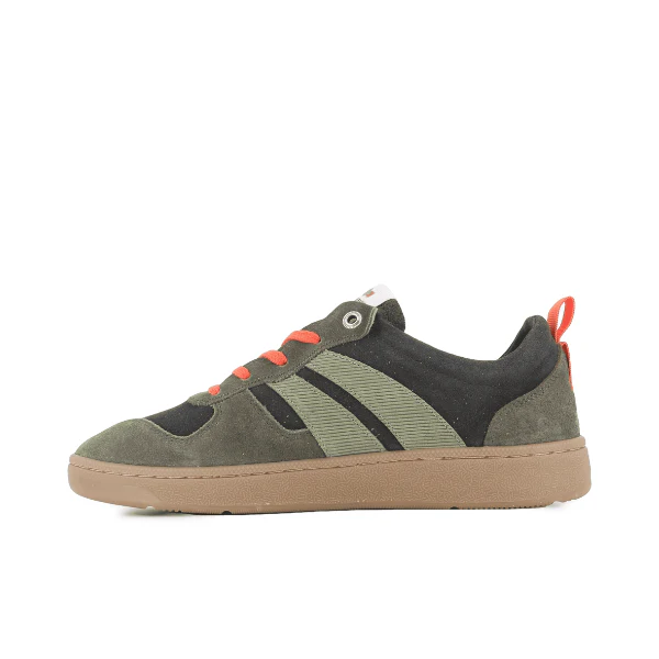 PALLACUP FLAME SUEDE - Beluga / Olive Night - Image 4