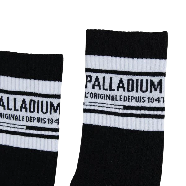 PALLADIUM STRIPE SOCKS - BLACK - Image 2