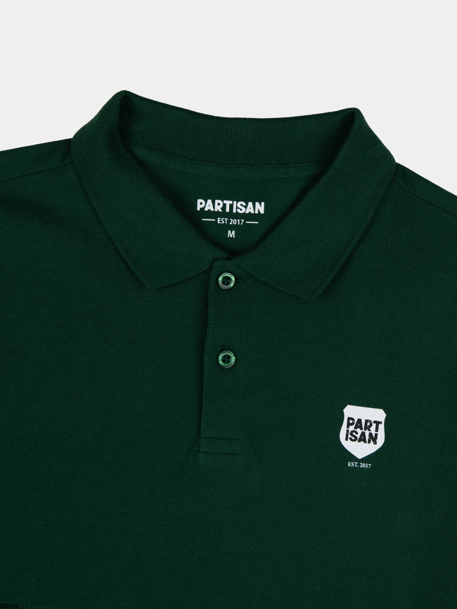 Partisan Badge Polo PQ - Vintage Pine - Image 2