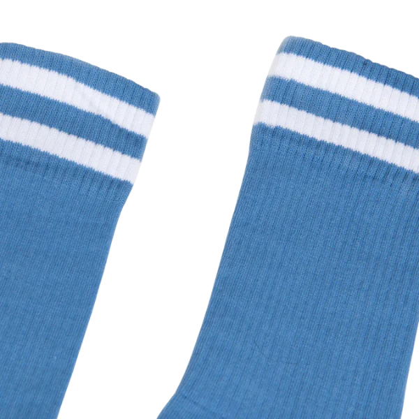 Partisan Socks - Blue / White 2 Stripe - Image 2