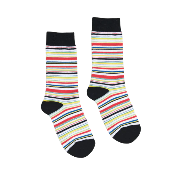 Partisan Socks - Stripy Red
