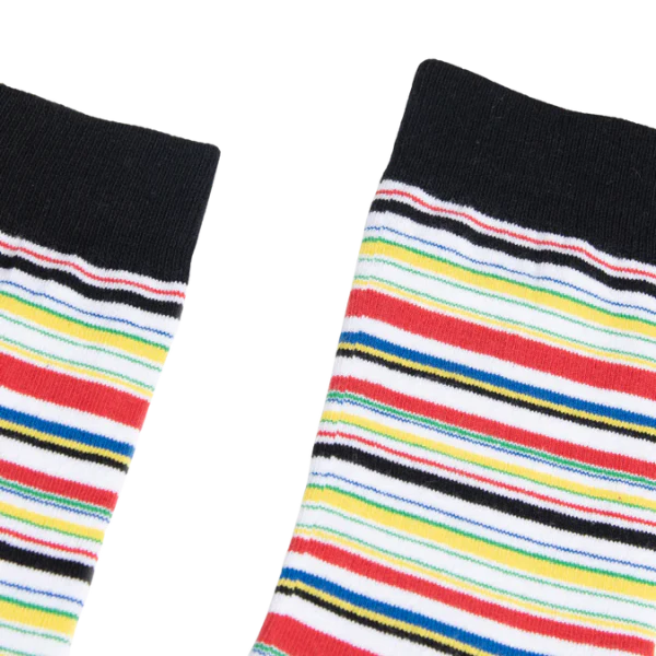 Partisan Socks - Stripy Red - Image 2