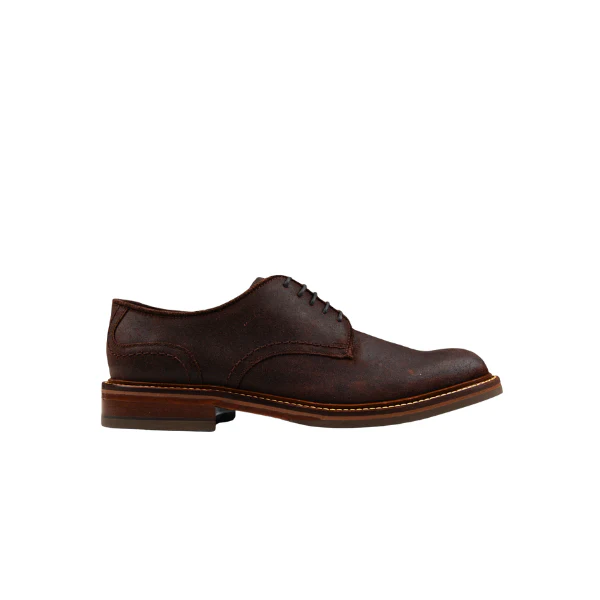 Plain Country Derby Leather - Chocolate