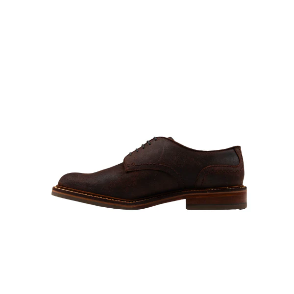 Plain Country Derby Leather - Chocolate - Image 4