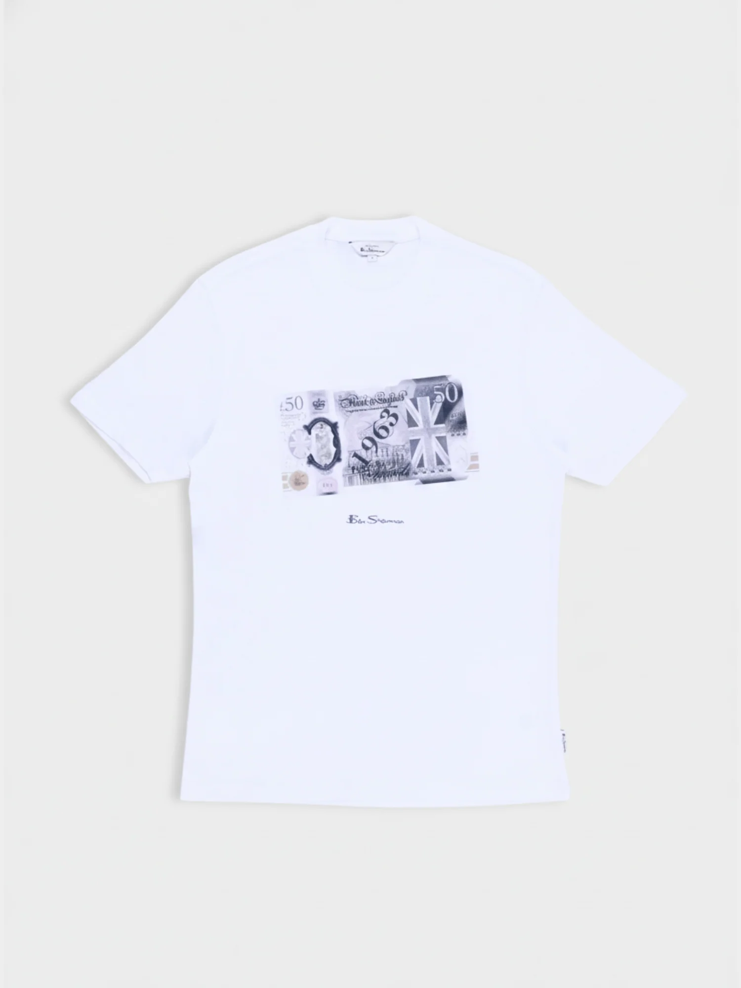 Pound Sterling - White