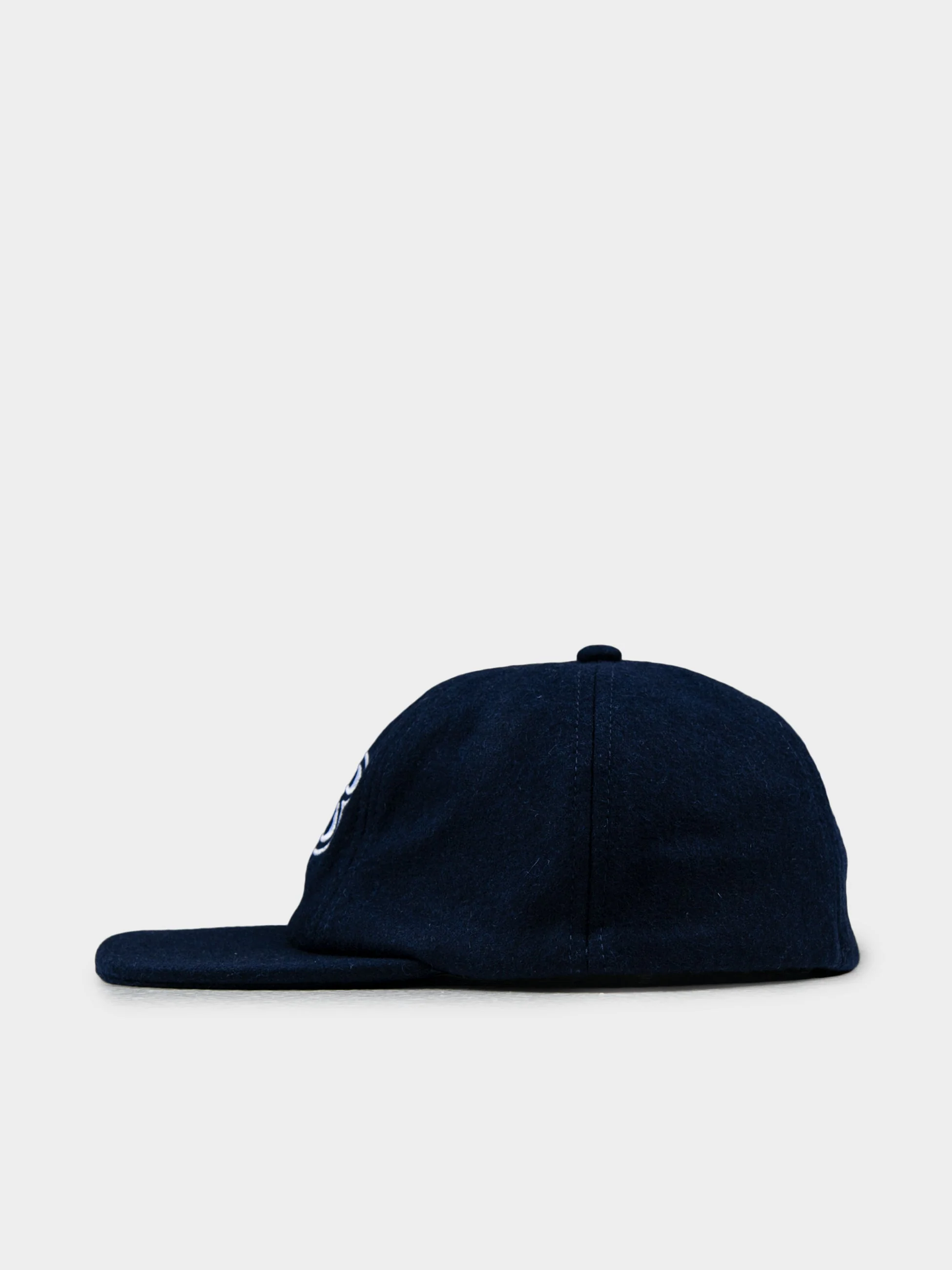 Preppy Wool Blend Cap - Navy - Image 2