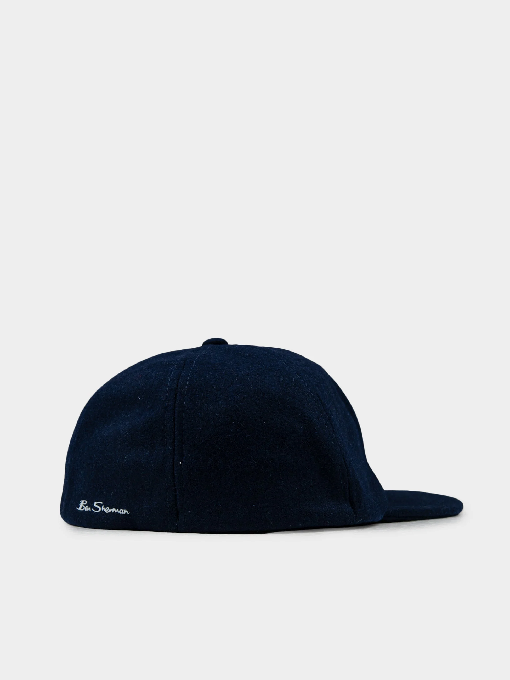 Preppy Wool Blend Cap - Navy - Image 3