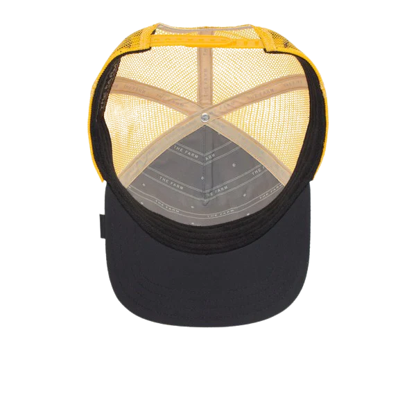 Roofed Lizard Trucker Cap - Yellow - Image 5