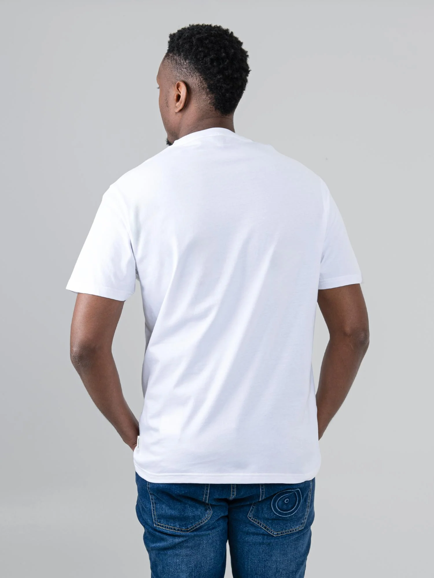 Scooter Spray Tee - White - Image 3