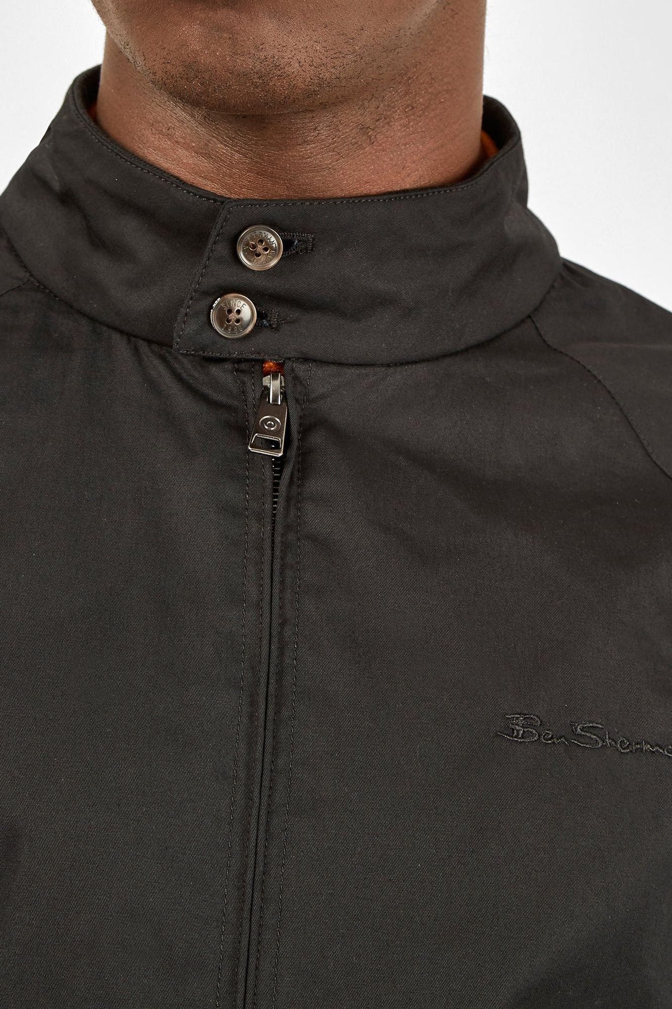 Signature Harrington Jacket - Black - Image 5