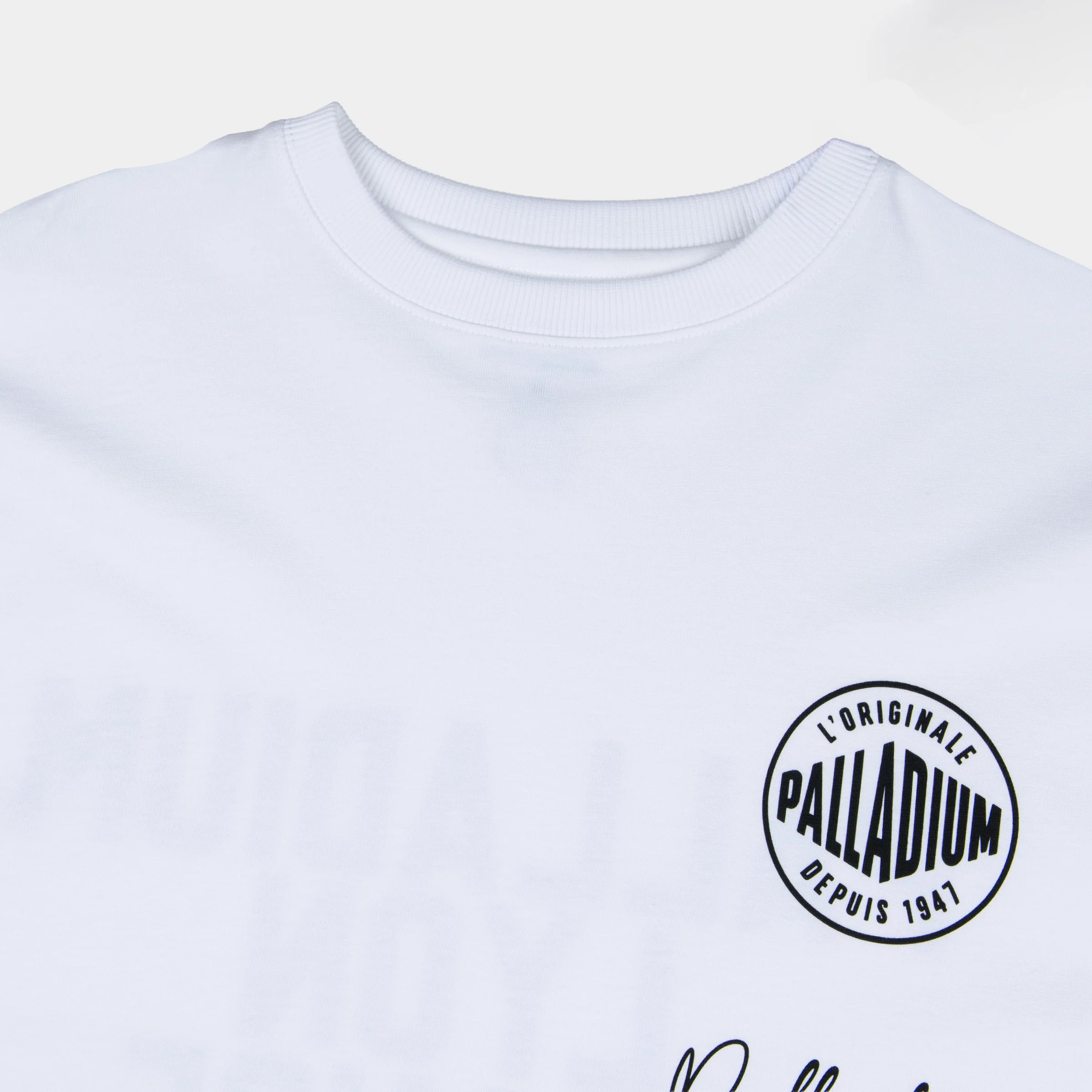 Signature Oversized Premium T-Shirt - White - Image 2