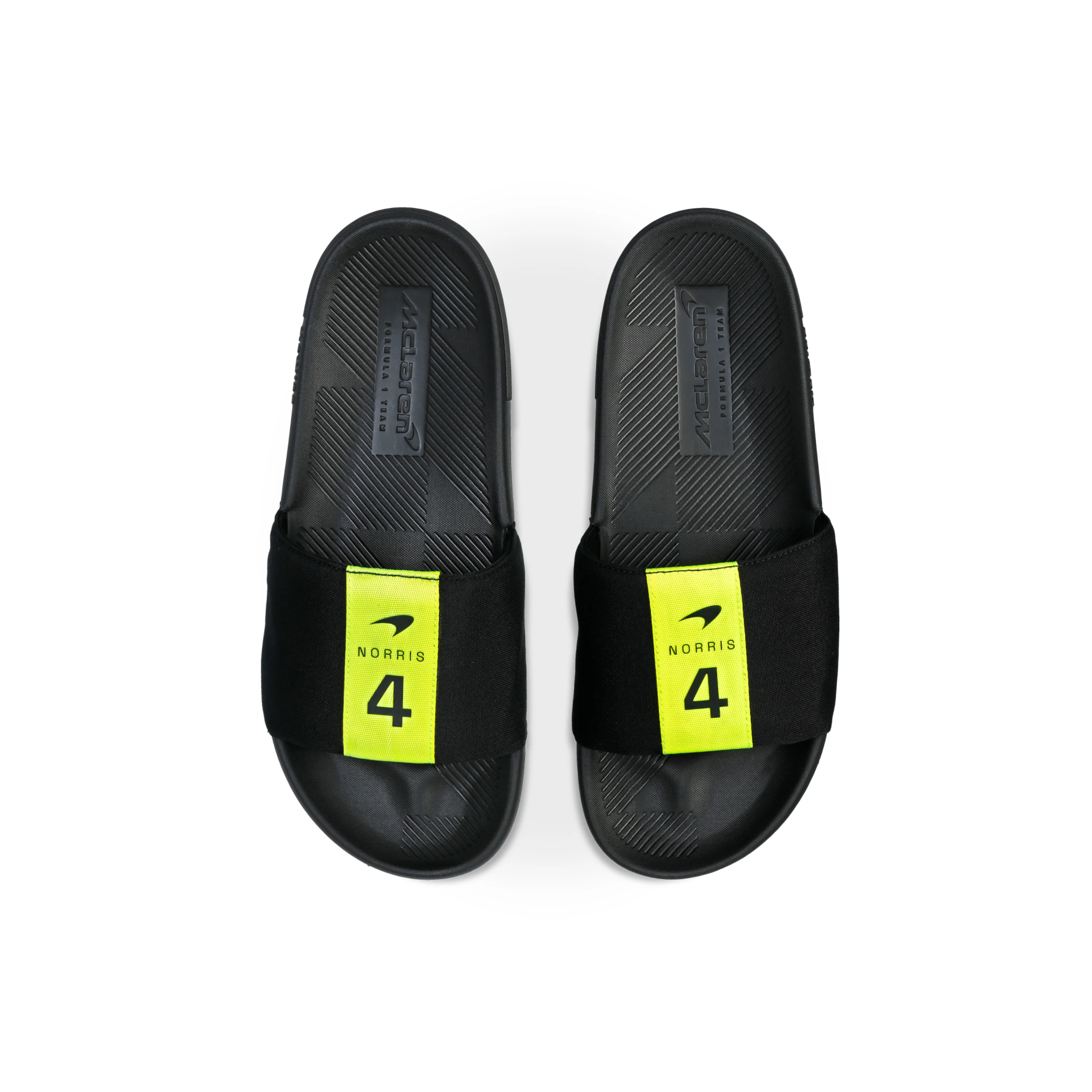 SLIDE SANDAL X MCLAREN - BLACK / SAFETY YELLOW - Image 7
