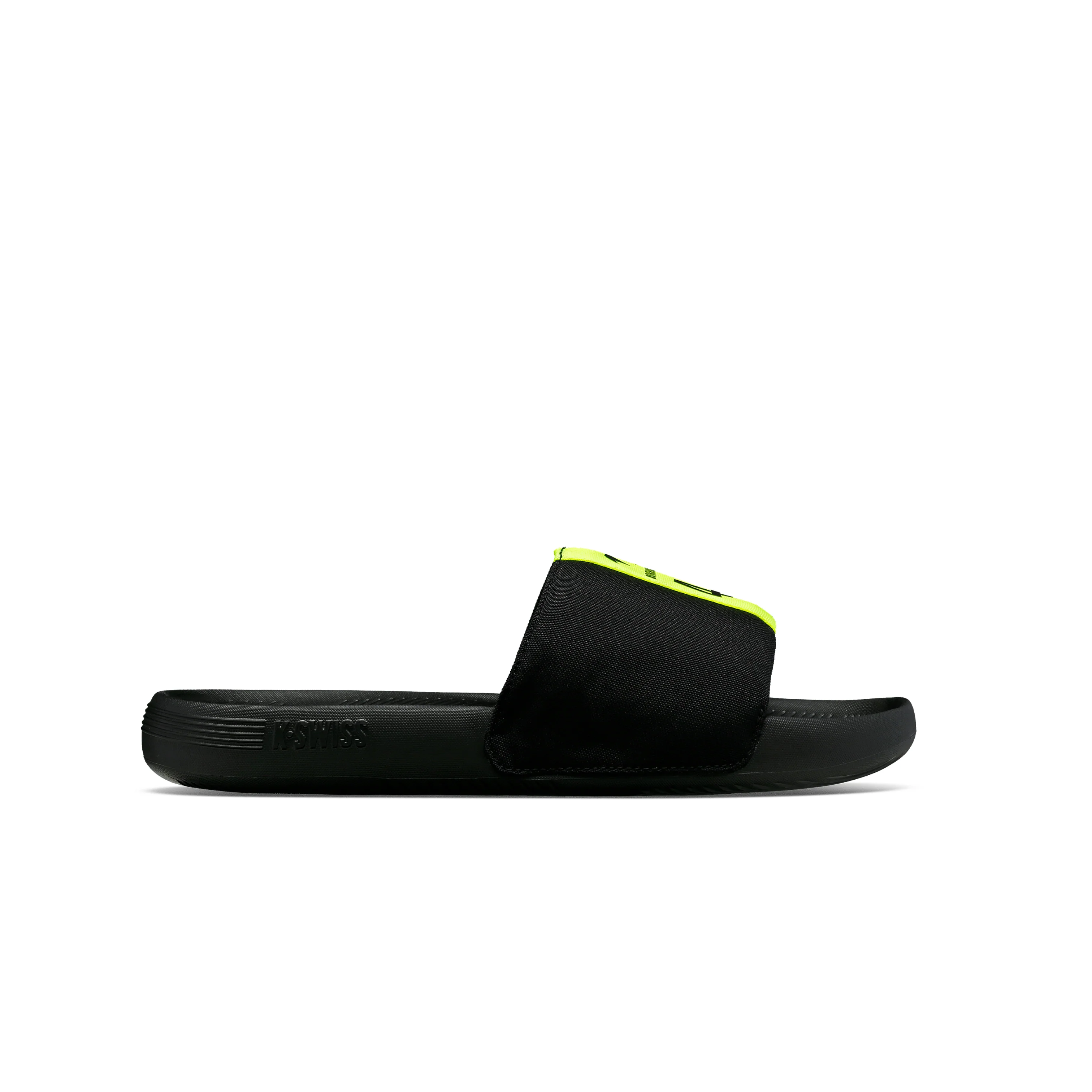 SLIDE SANDAL X MCLAREN - BLACK / SAFETY YELLOW
