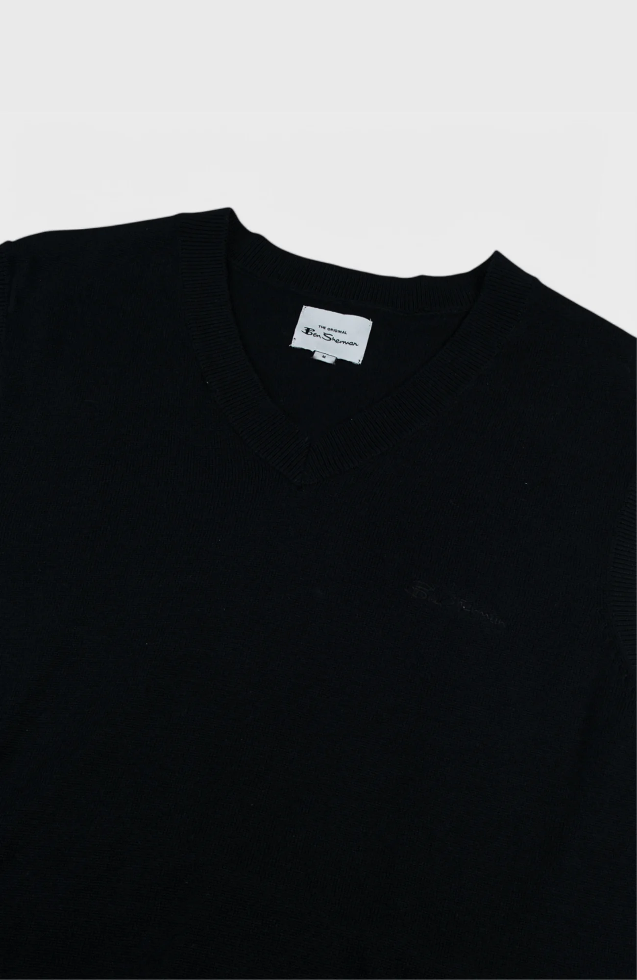 Sleeveless Knit Pullover - Black - Image 5